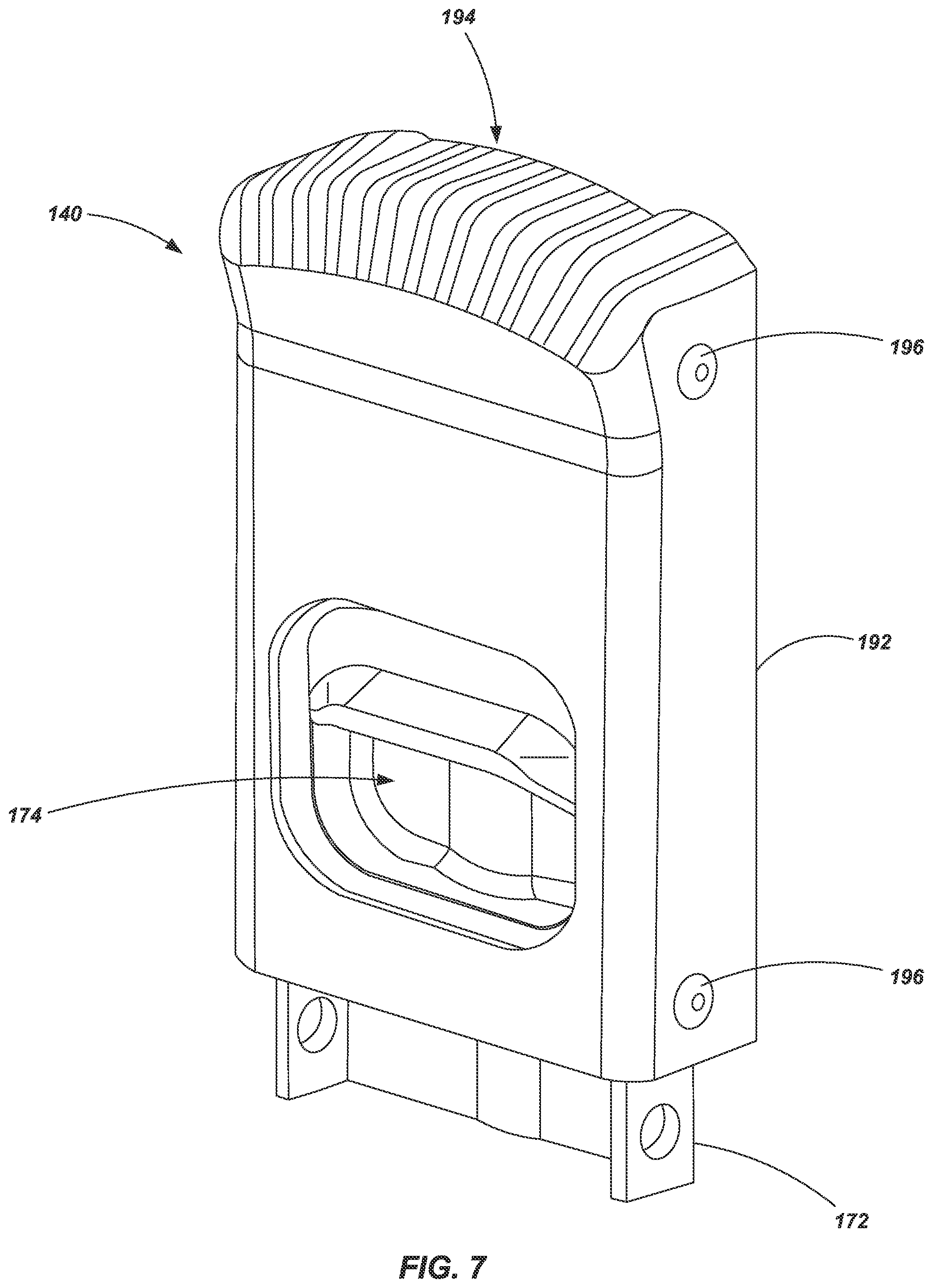 Patent US12448844 Figure 8 – Ladders, mechanisms and components for ladders, and related methods