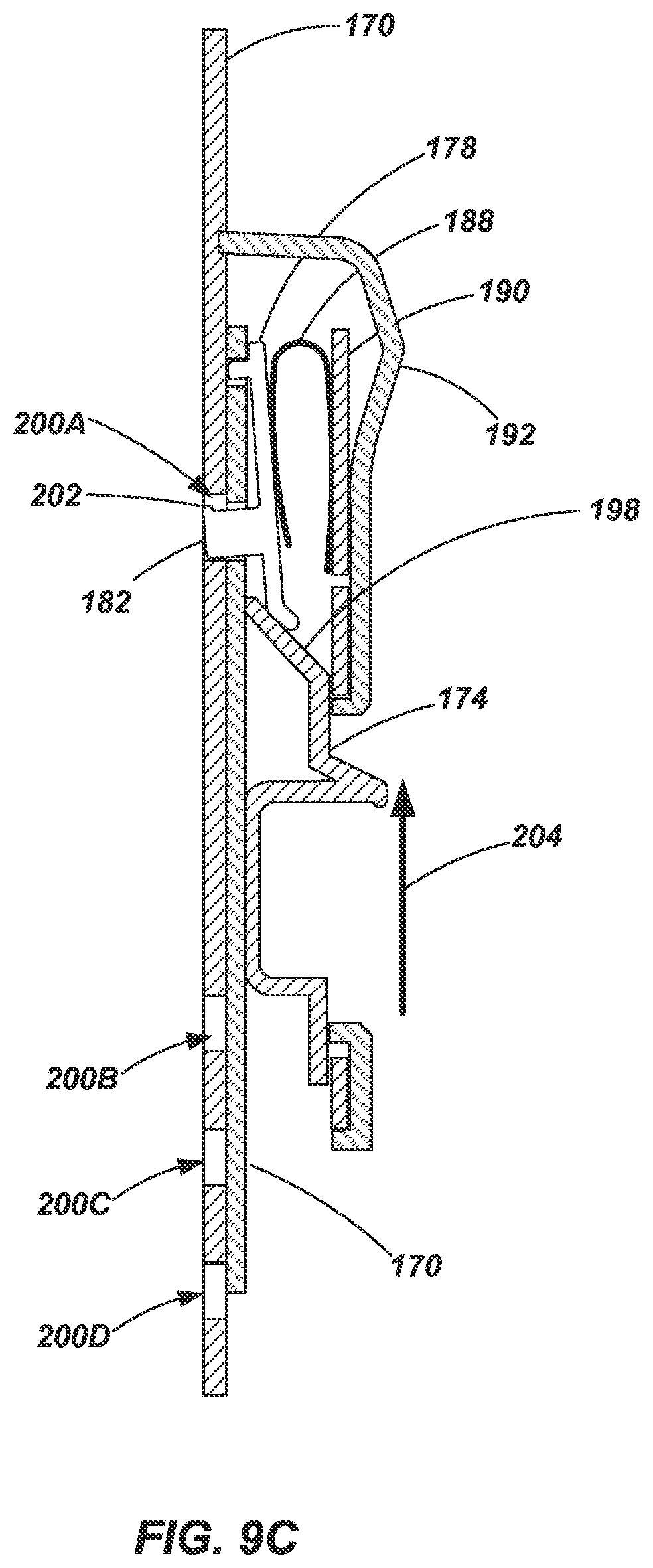 Patent US12448844 Figure 12 – Ladders, mechanisms and components for ladders, and related methods