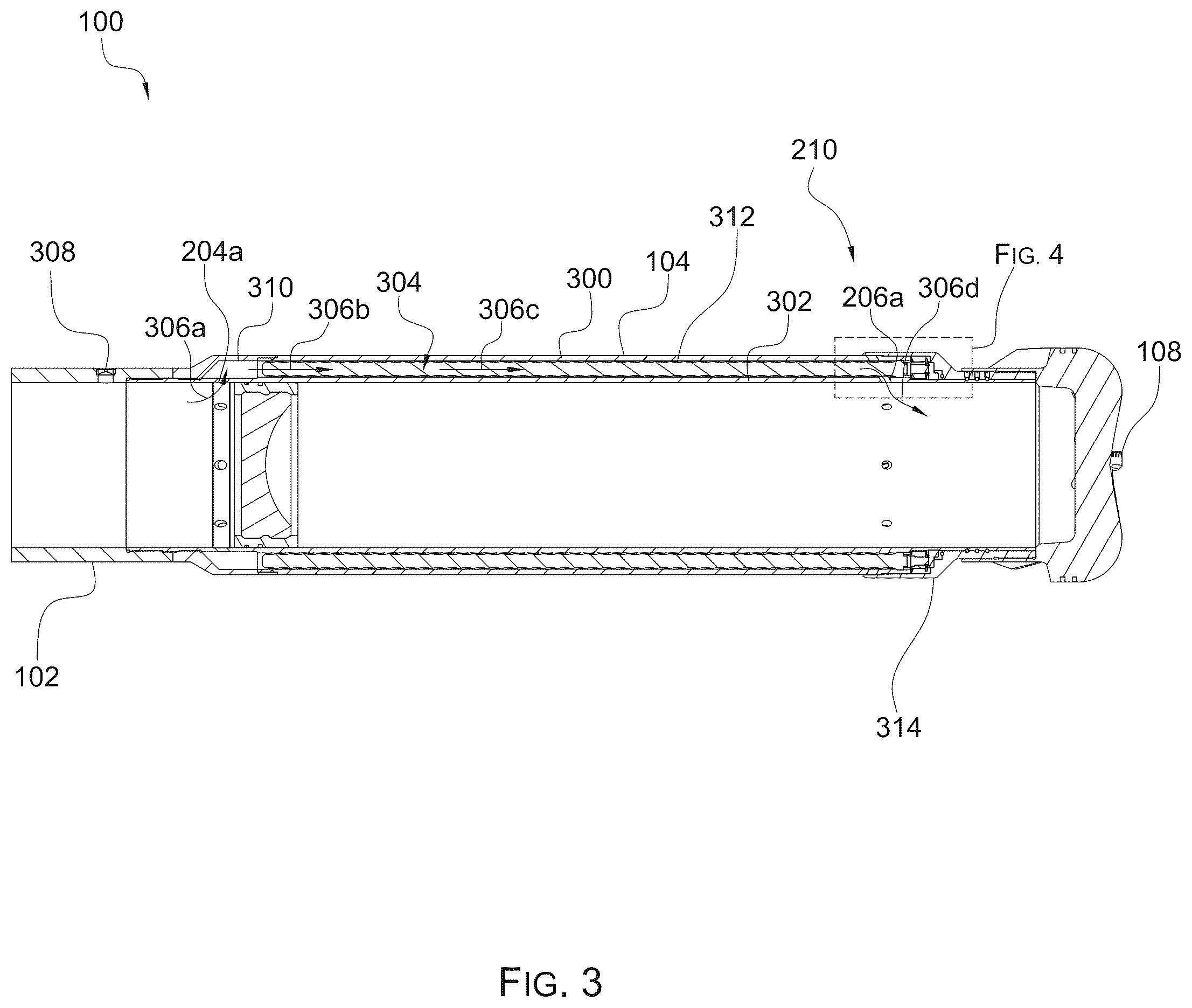 Patent US12448845 Figure 3 – Apparatus with fluid powered drive assemblies and method of fabrication