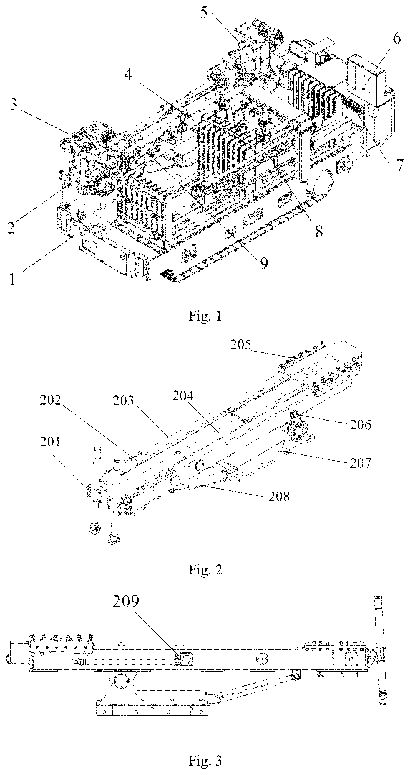Patent US12448847 Figure 1 – Coal mine intelligent directional drill and drilling method therefor