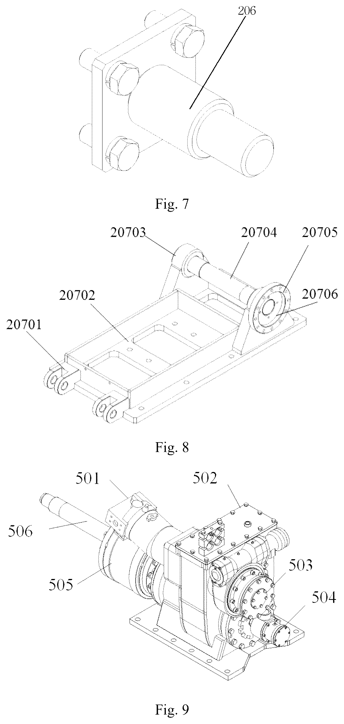 Patent US12448847 Figure 3 – Coal mine intelligent directional drill and drilling method therefor