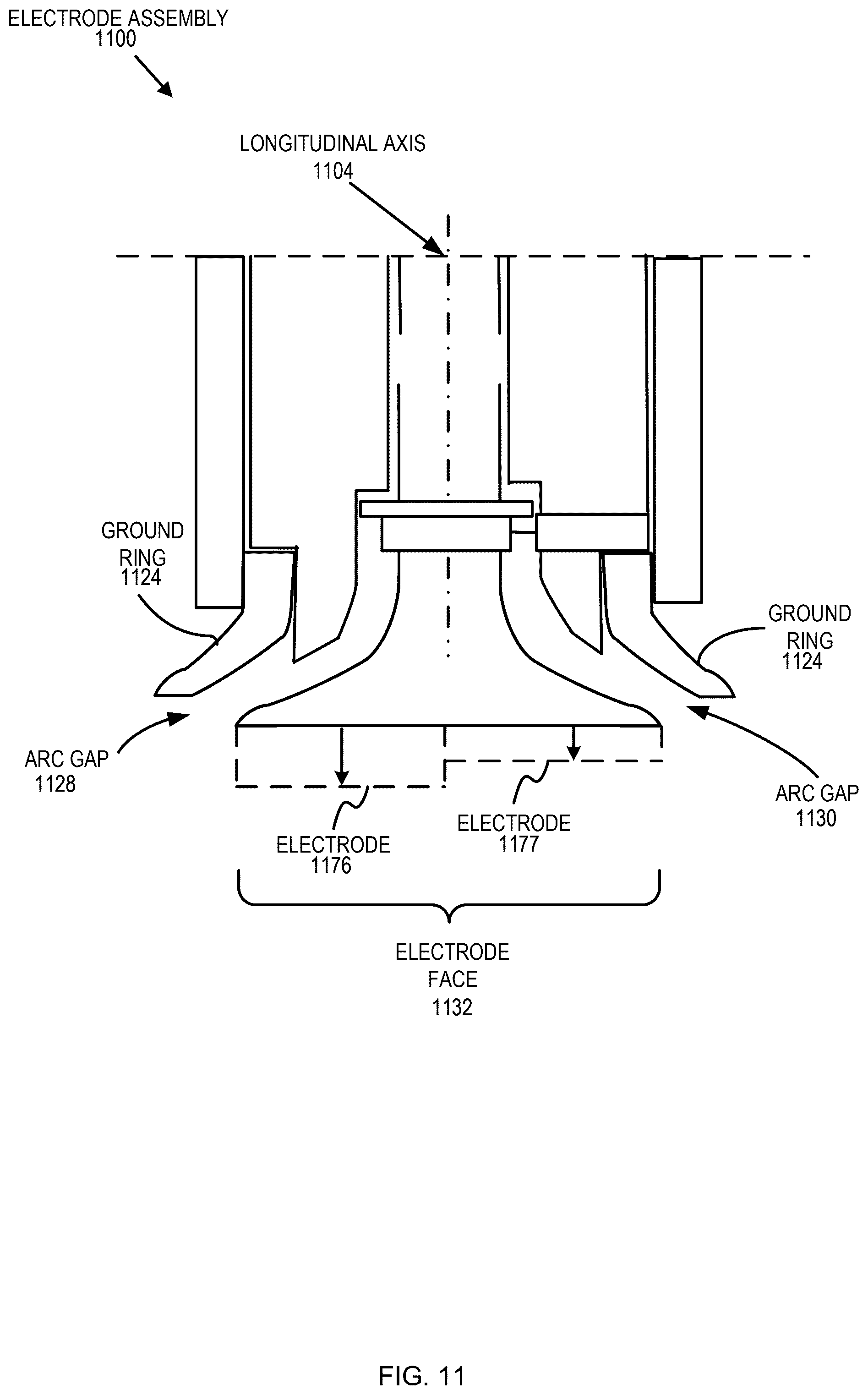 Patent US12448849 Figure 11 – Power delivery system for pulsed power drilling