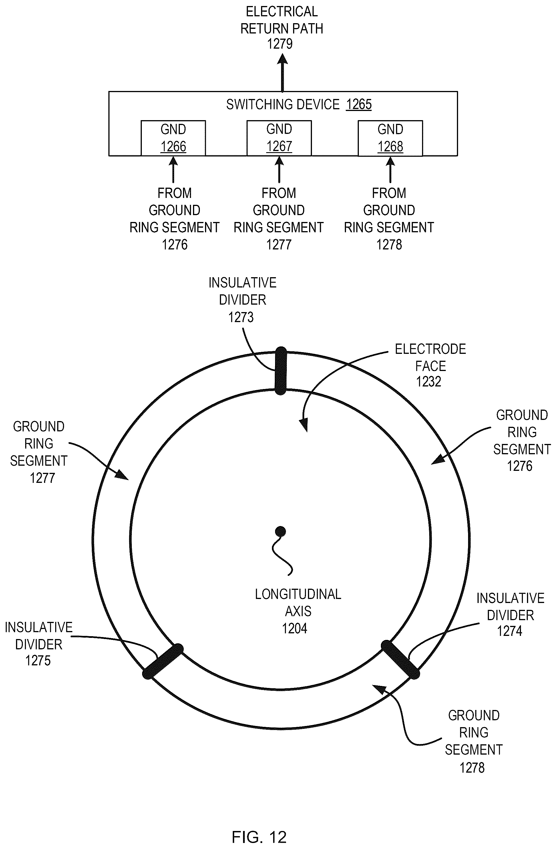 Patent US12448849 Figure 12 – Power delivery system for pulsed power drilling