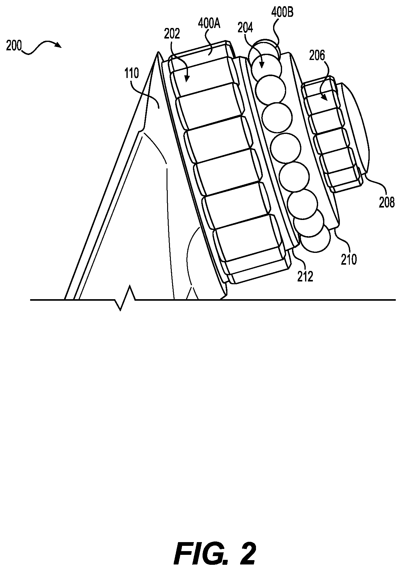 Patent US12448850 Figure 2 – Bearing materials for tricone bit rolling elements