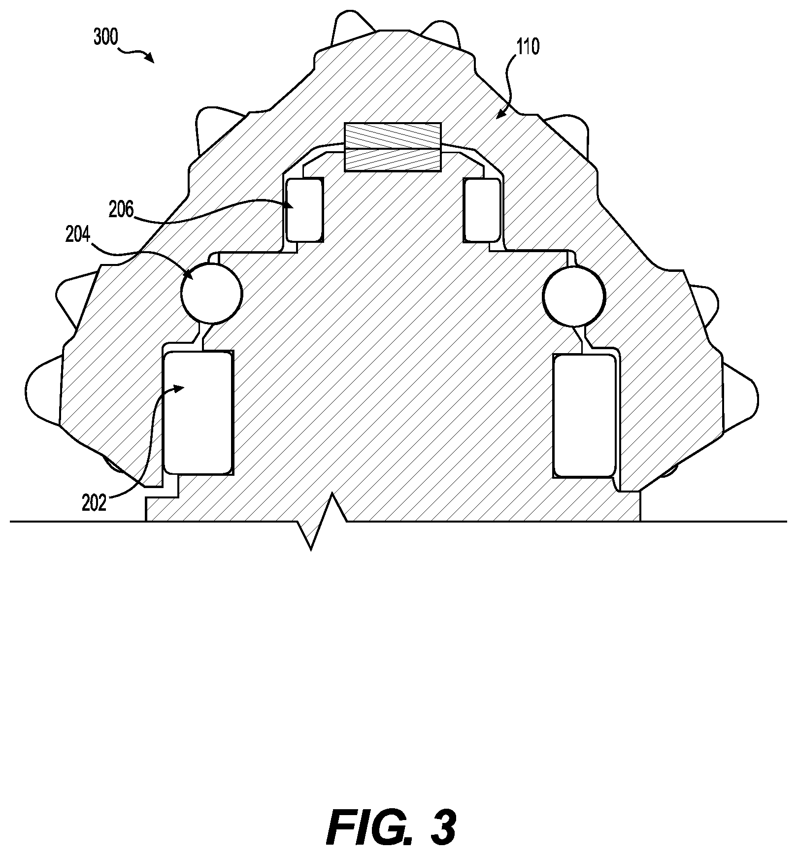 Patent US12448850 Figure 3 – Bearing materials for tricone bit rolling elements