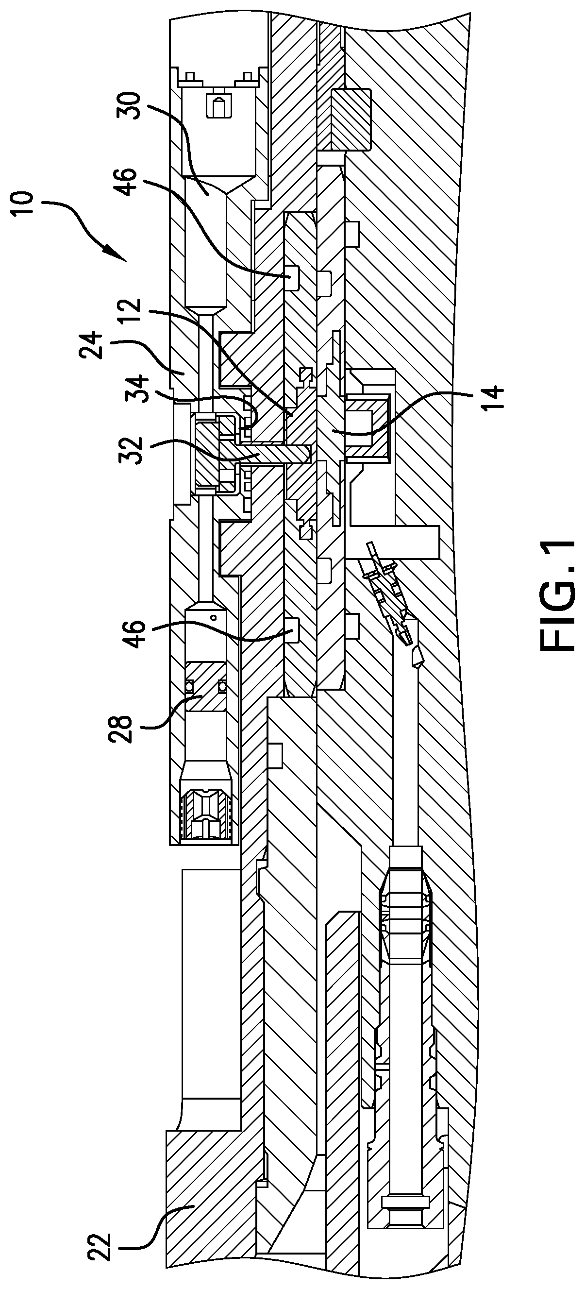 Patent US12448853 — Wet connect, method, and system — Figure 1