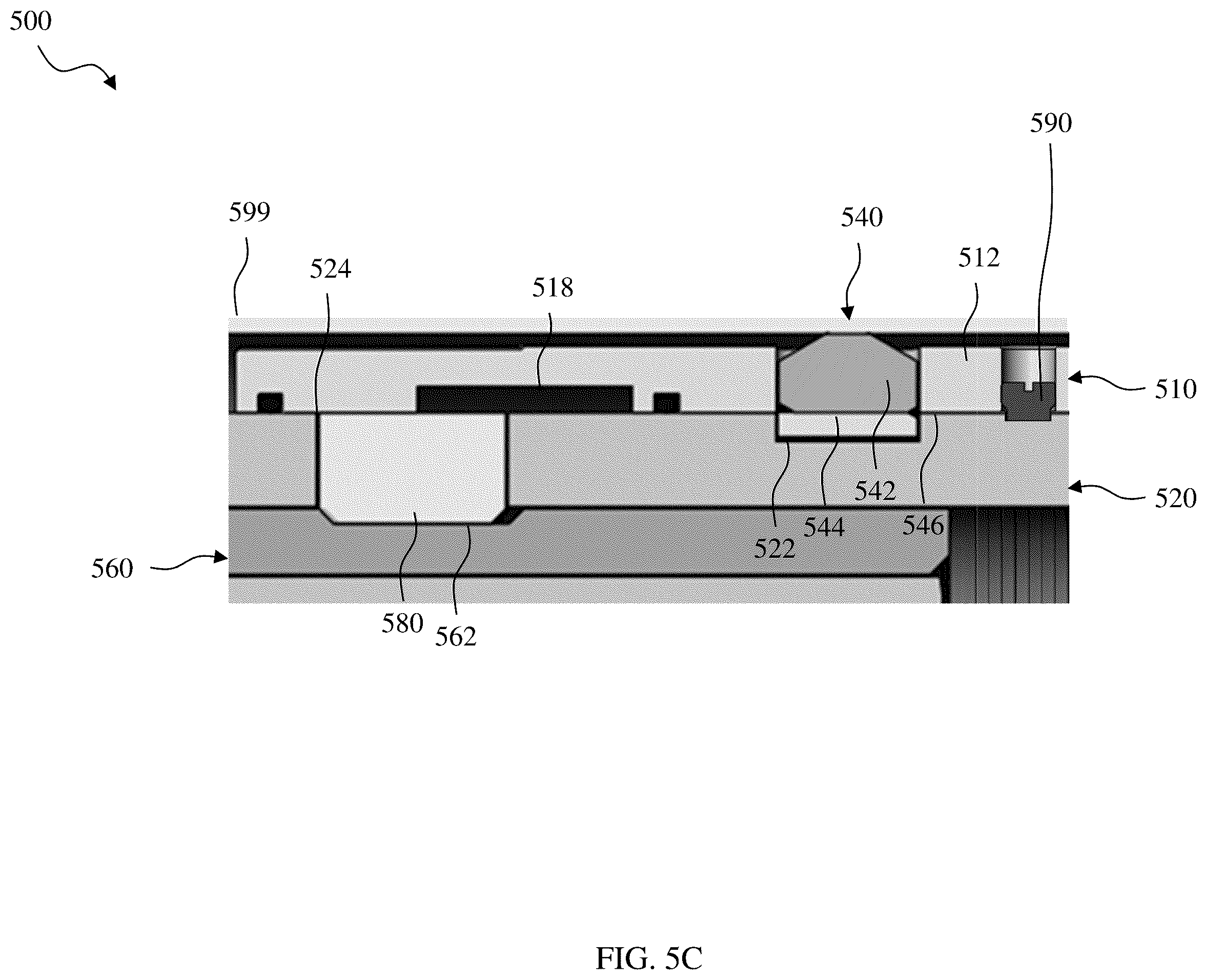 Patent US12448856 Figure 11 – Latch collet including unique collet prop buttons