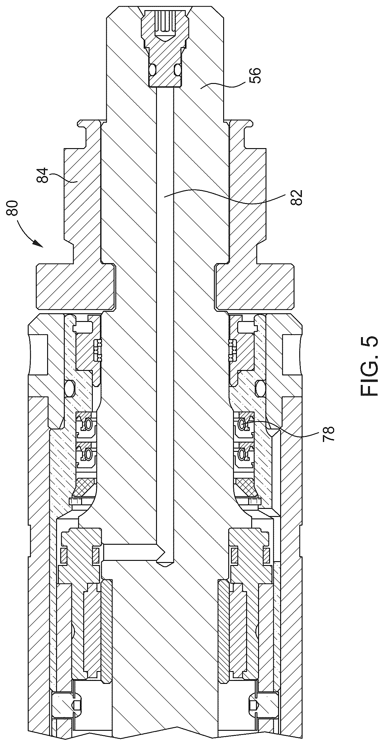 Patent US12448859 Figure 5 – Rotary tool hydraulic power system