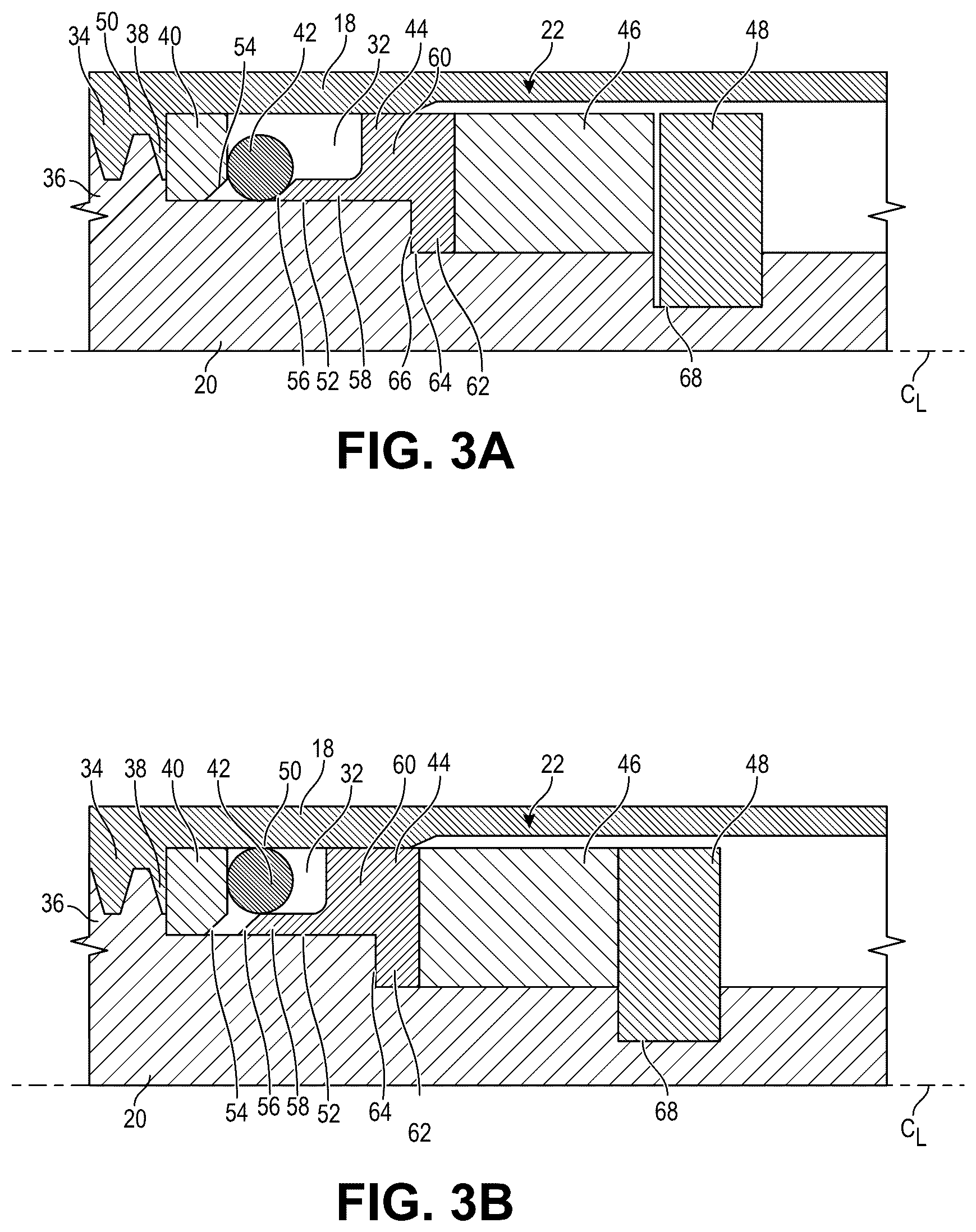 Patent US12448861 Figure 3 – Seal gland assembly for a valve in a tubing hanger