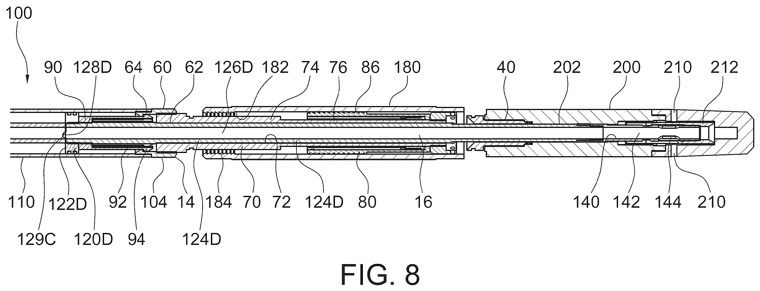 Patent US12448862 Figure 8 – All in one remedial tool