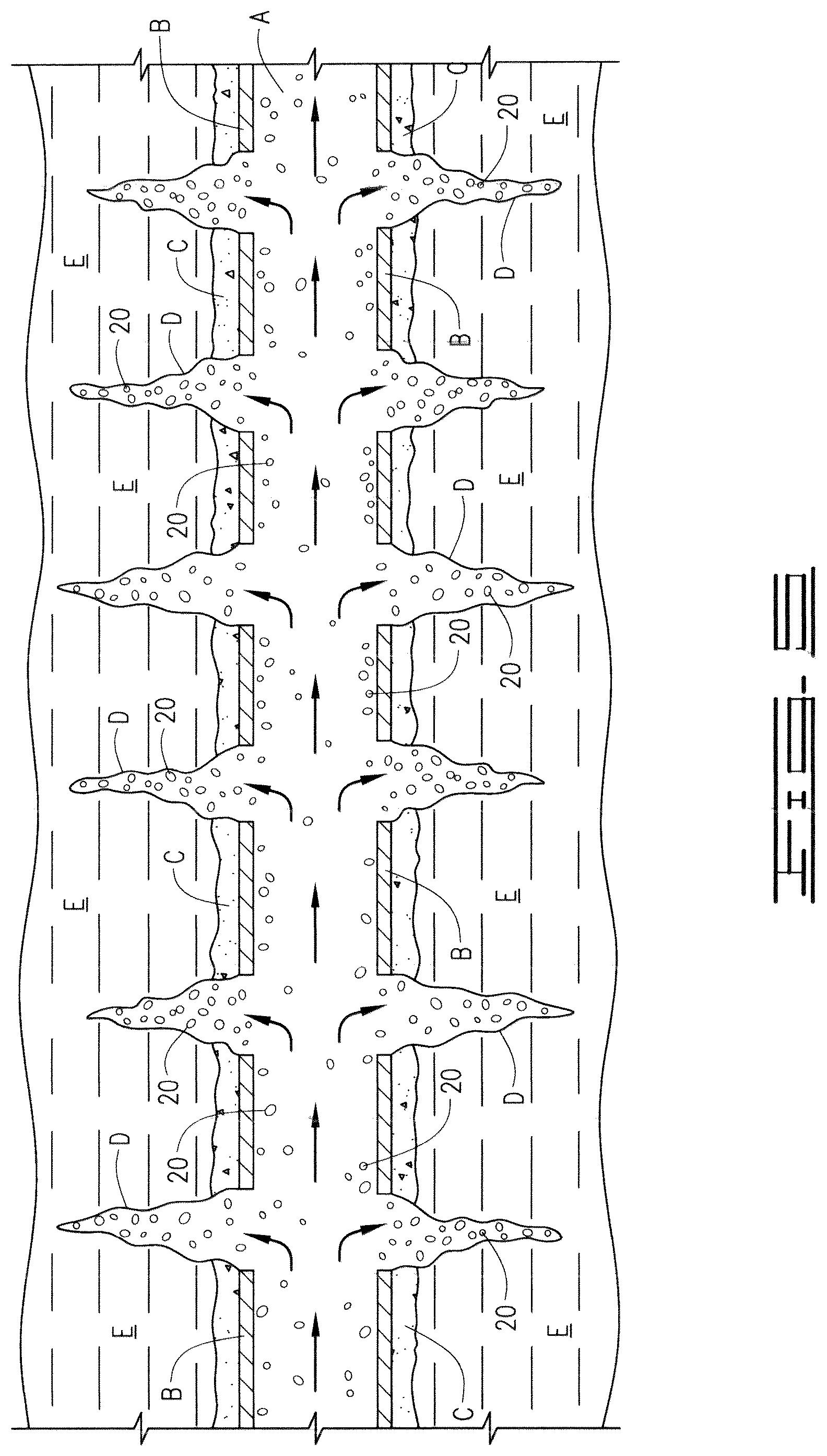 Patent US12448865 Figure 4 – Method for temporary closure of perforation tunnels