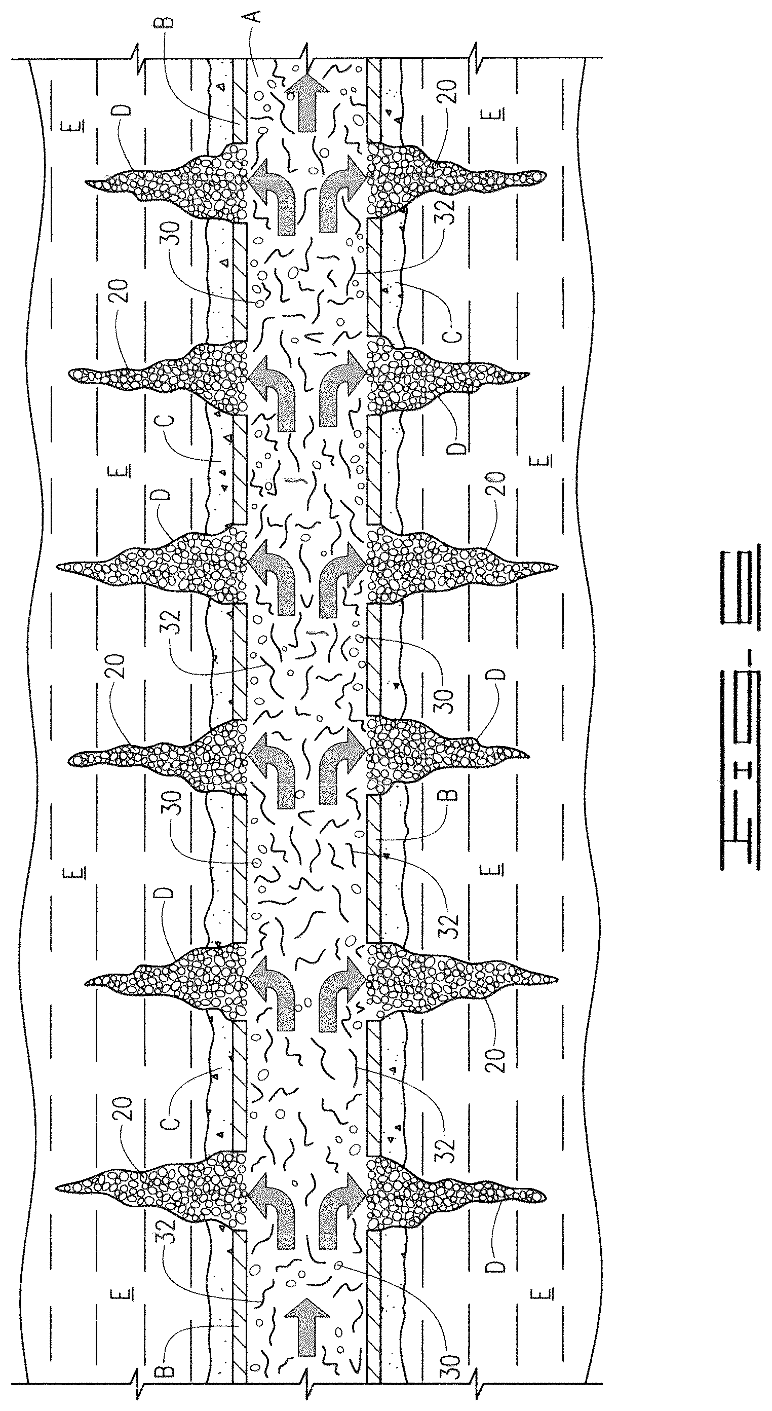 Patent US12448865 Figure 5 – Method for temporary closure of perforation tunnels
