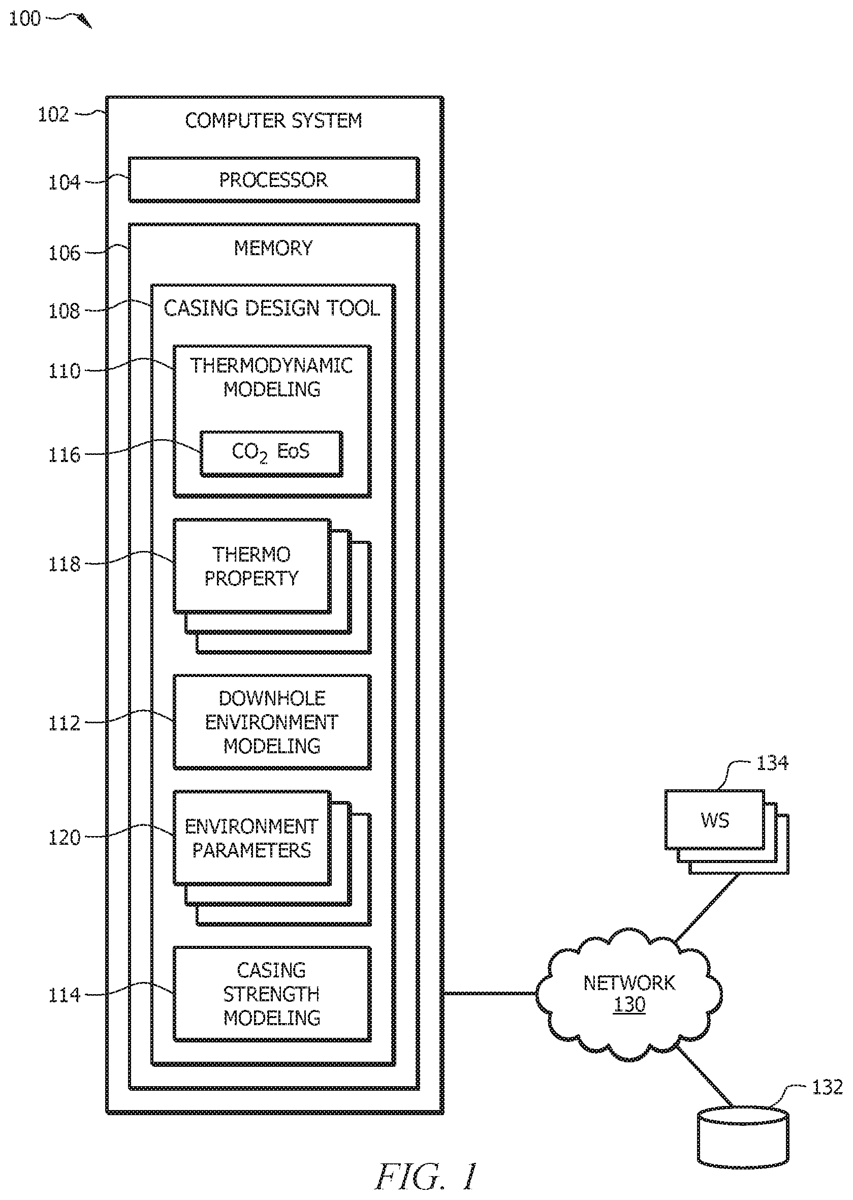 Patent US12448869 Figure 1 – CO 2 operation temperature and pressure analysis and well design with CO 2 modeling with equation of state method