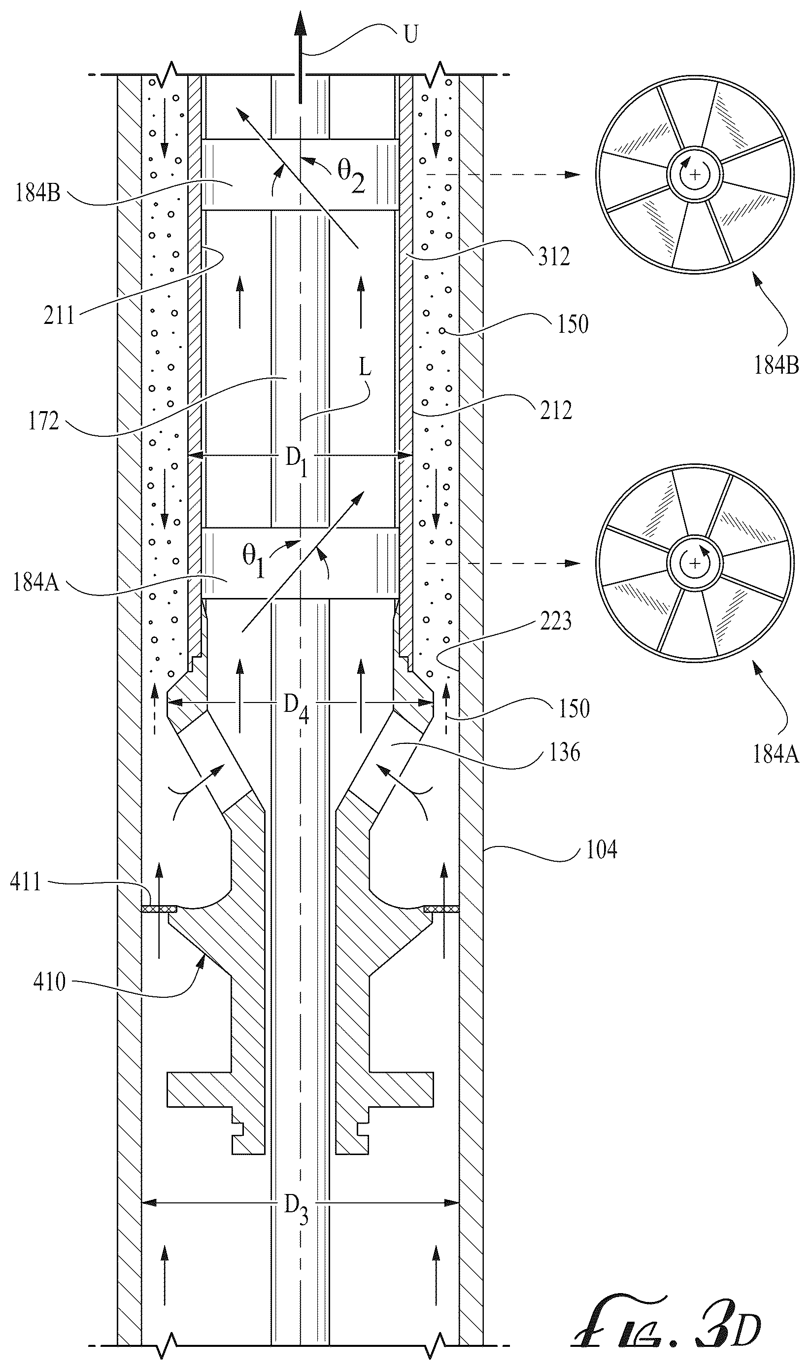 Patent US12448878 Figure 6 – Gas separator for electric submersible pump