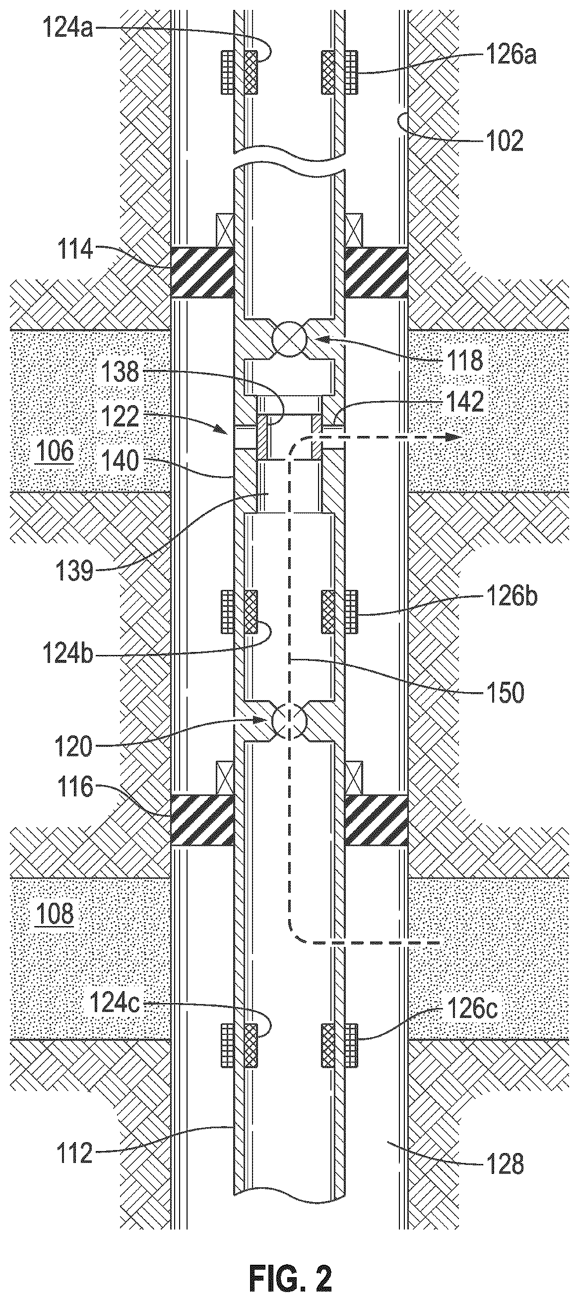 Patent US12448887 Figure 2 – Method and system for automated multi-zone downhole closed loop reservoir testing