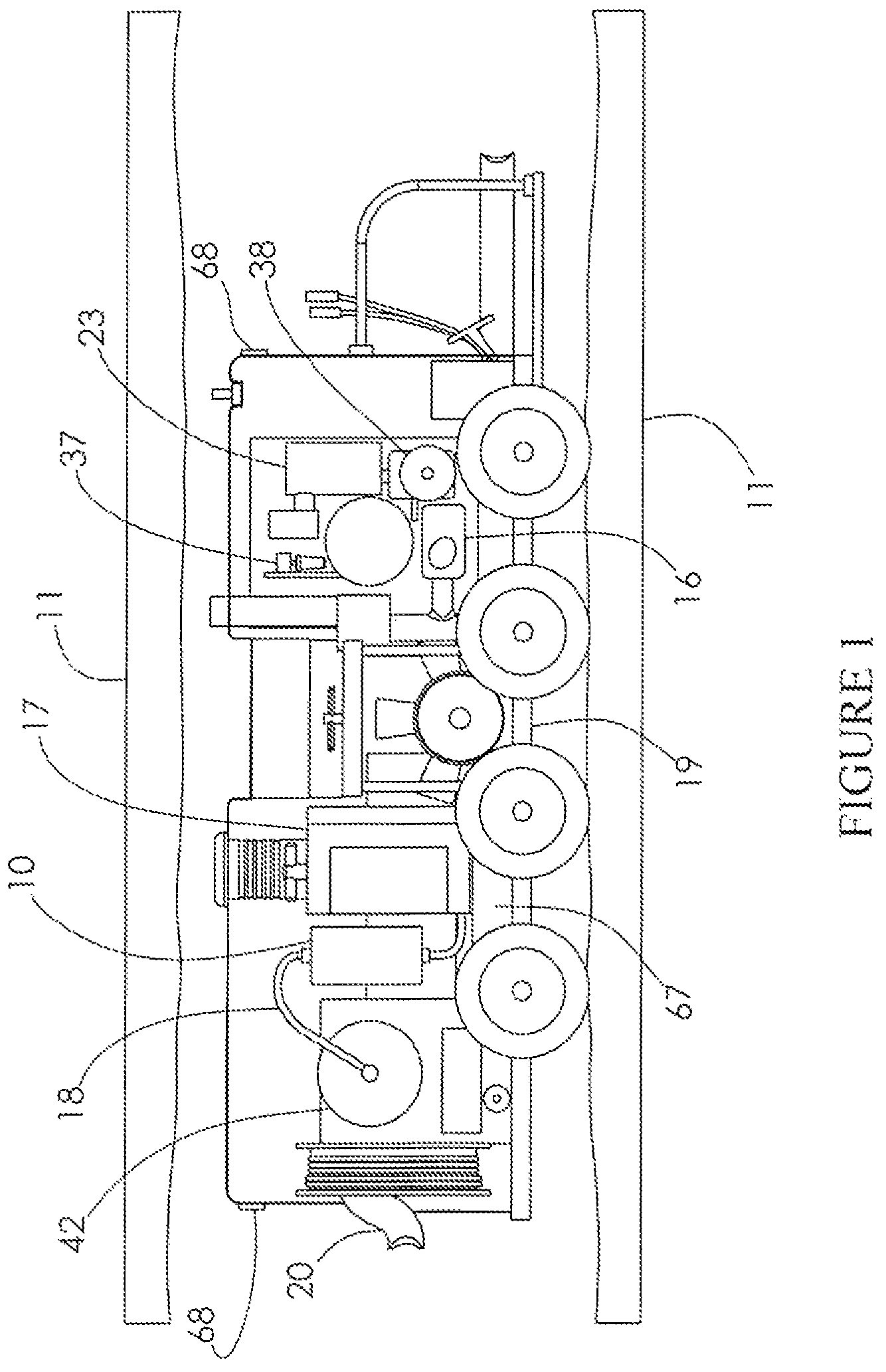 Patent US12448888 — Method and apparatus for using electro-magnetic radiation in narrow vein mining — Figure 1