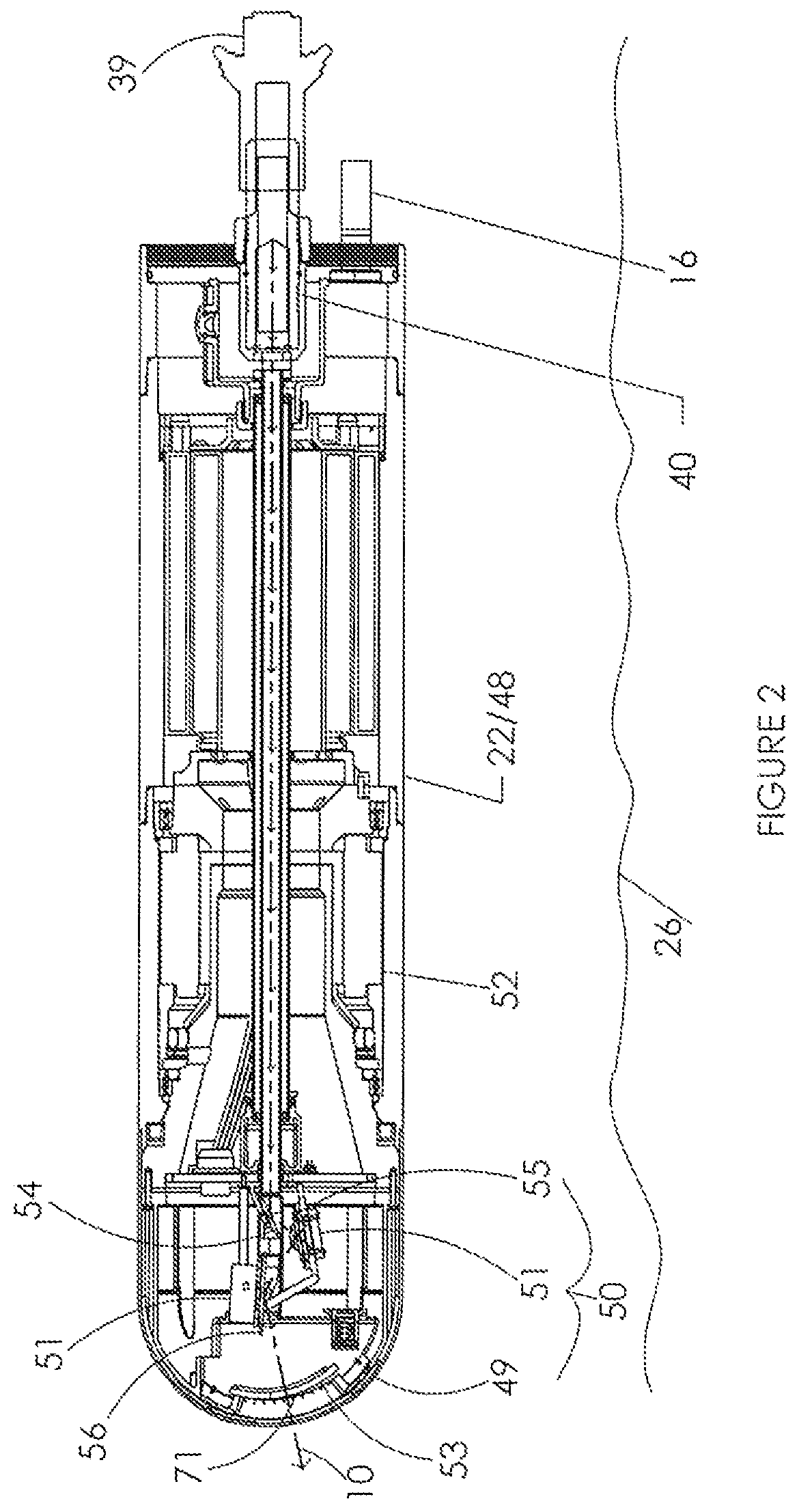 Patent US12448888 Figure 2 – Method and apparatus for using electro-magnetic radiation in narrow vein mining