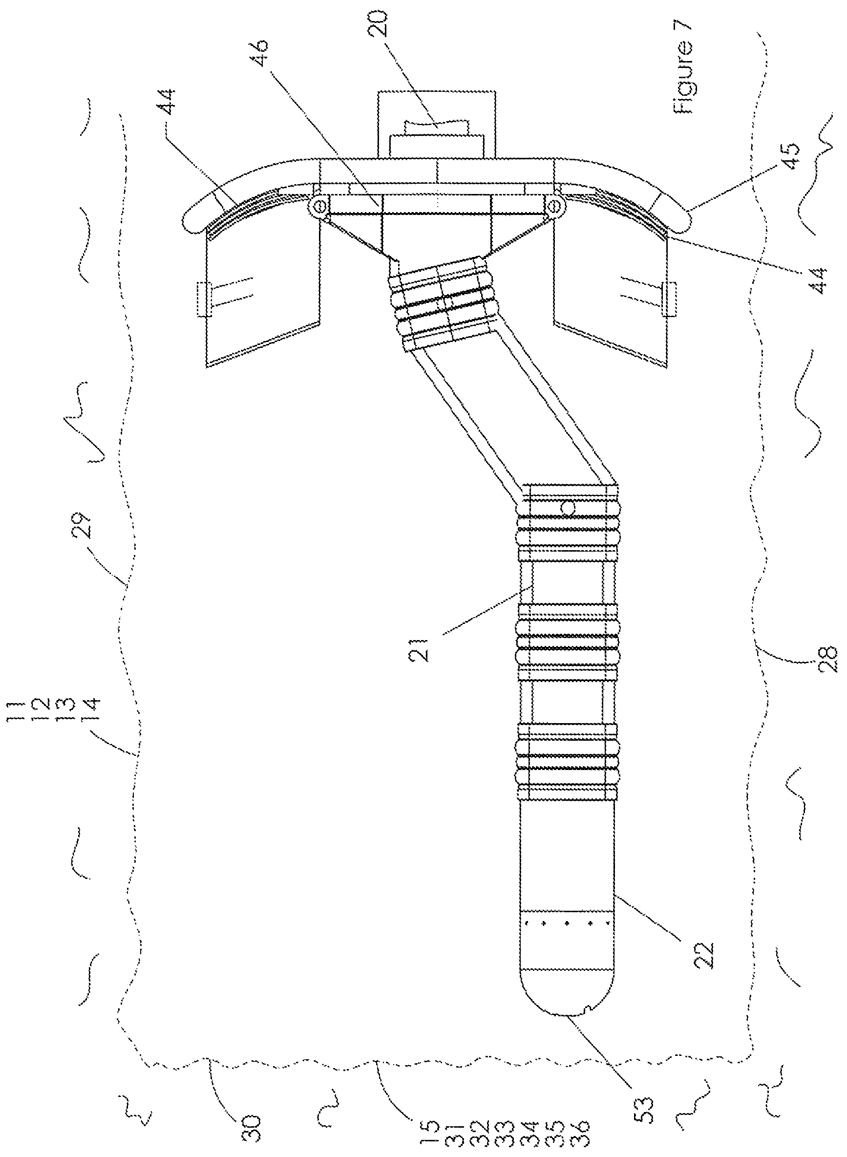 Patent US12448888 Figure 7 – Method and apparatus for using electro-magnetic radiation in narrow vein mining