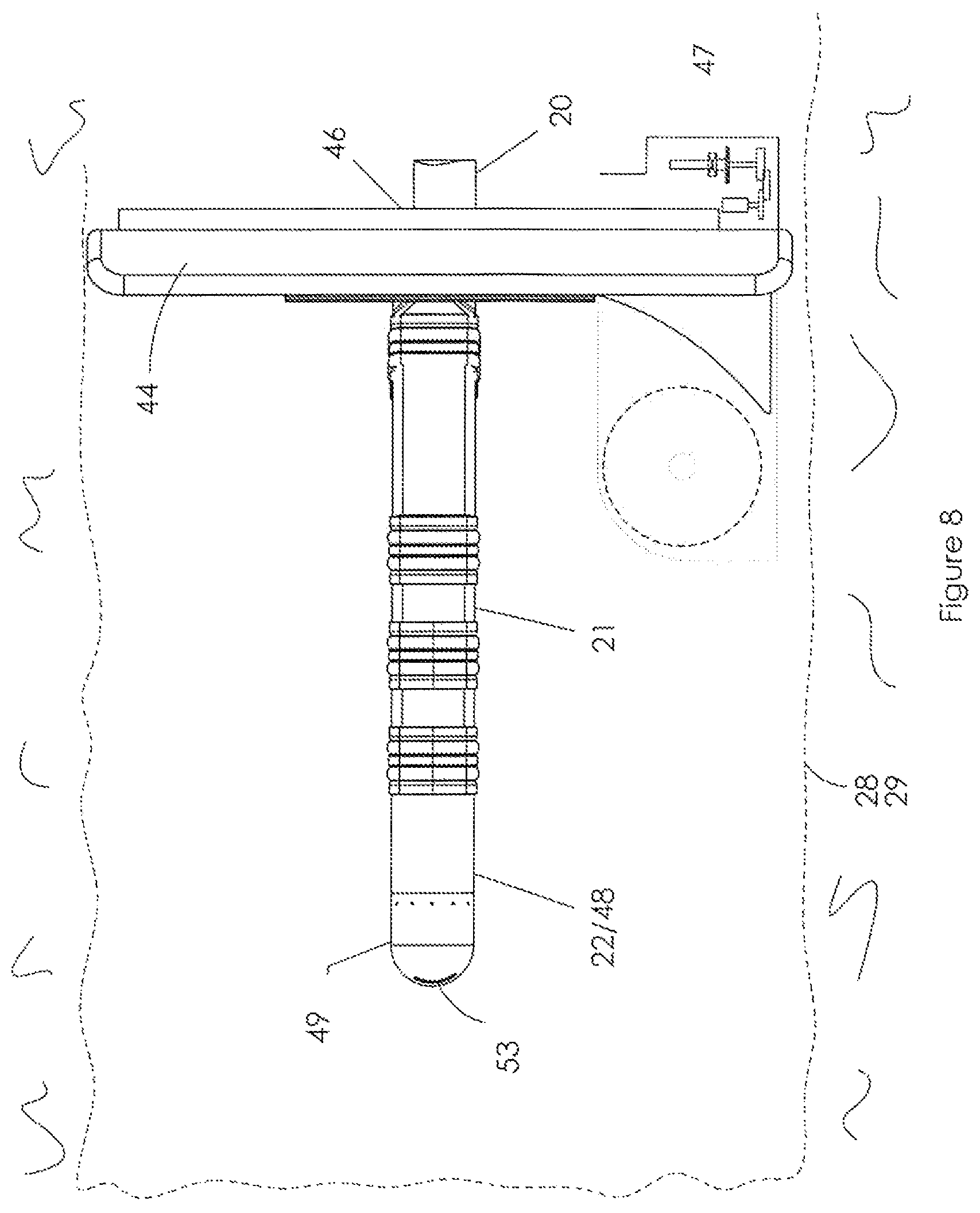 Patent US12448888 Figure 8 – Method and apparatus for using electro-magnetic radiation in narrow vein mining