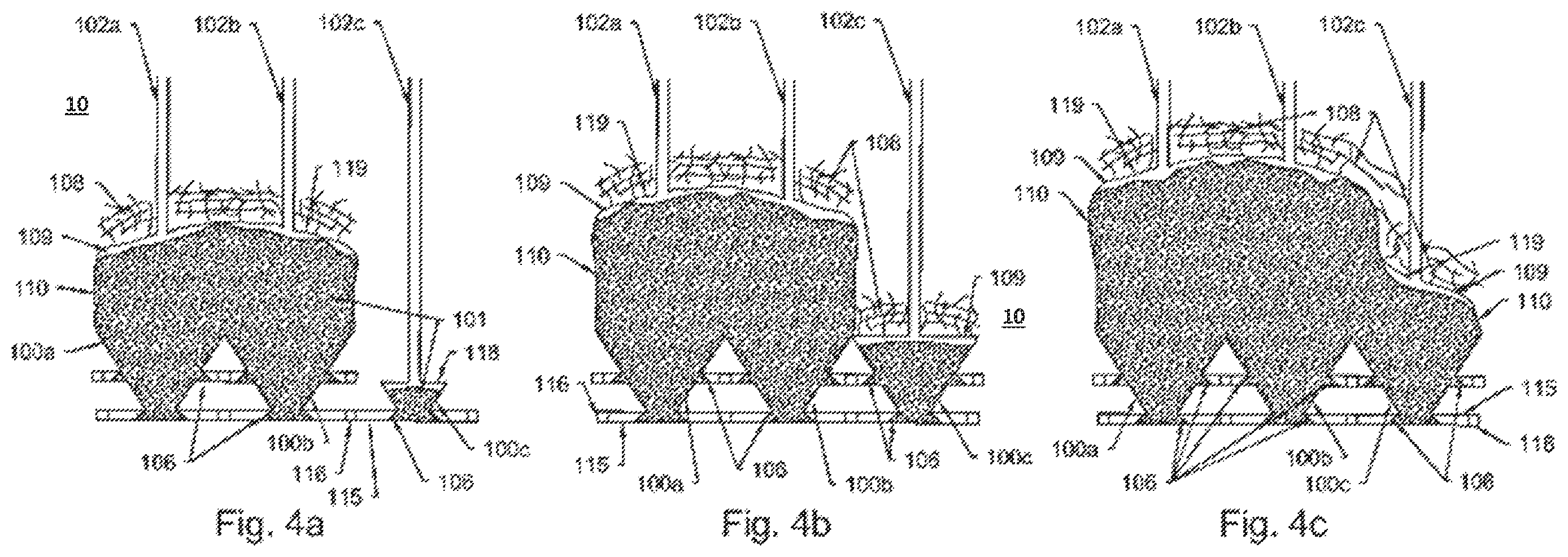 Patent US12448889 Figure 4 – Raise caving method for mining deposits, and a mining infrastructure, monitoring system, machinery, control system and data medium therefor
