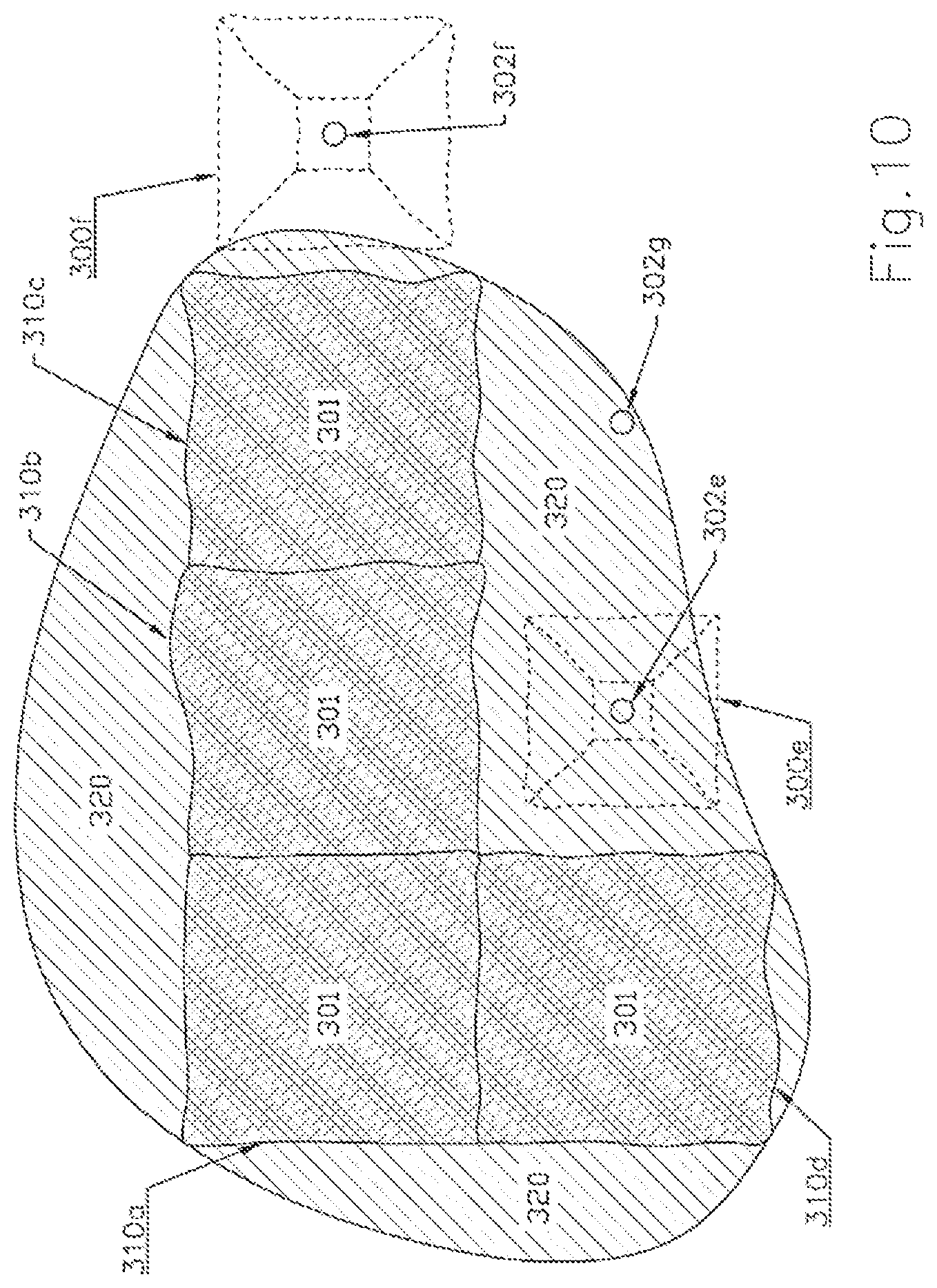 Patent US12448889 Figure 10 – Raise caving method for mining deposits, and a mining infrastructure, monitoring system, machinery, control system and data medium therefor