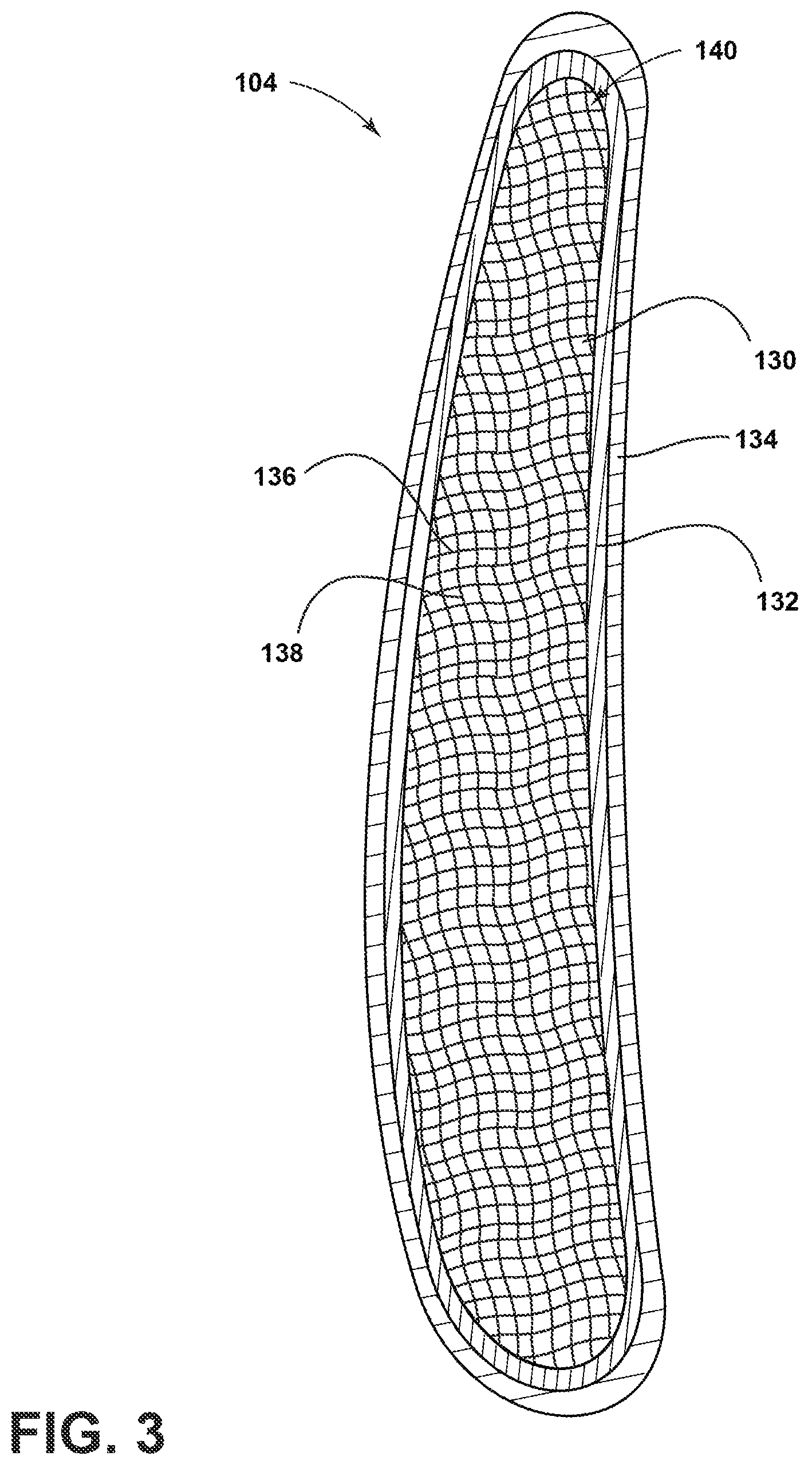 Patent US12448891 Figure 3 – Turbine engine airfoil with a woven core