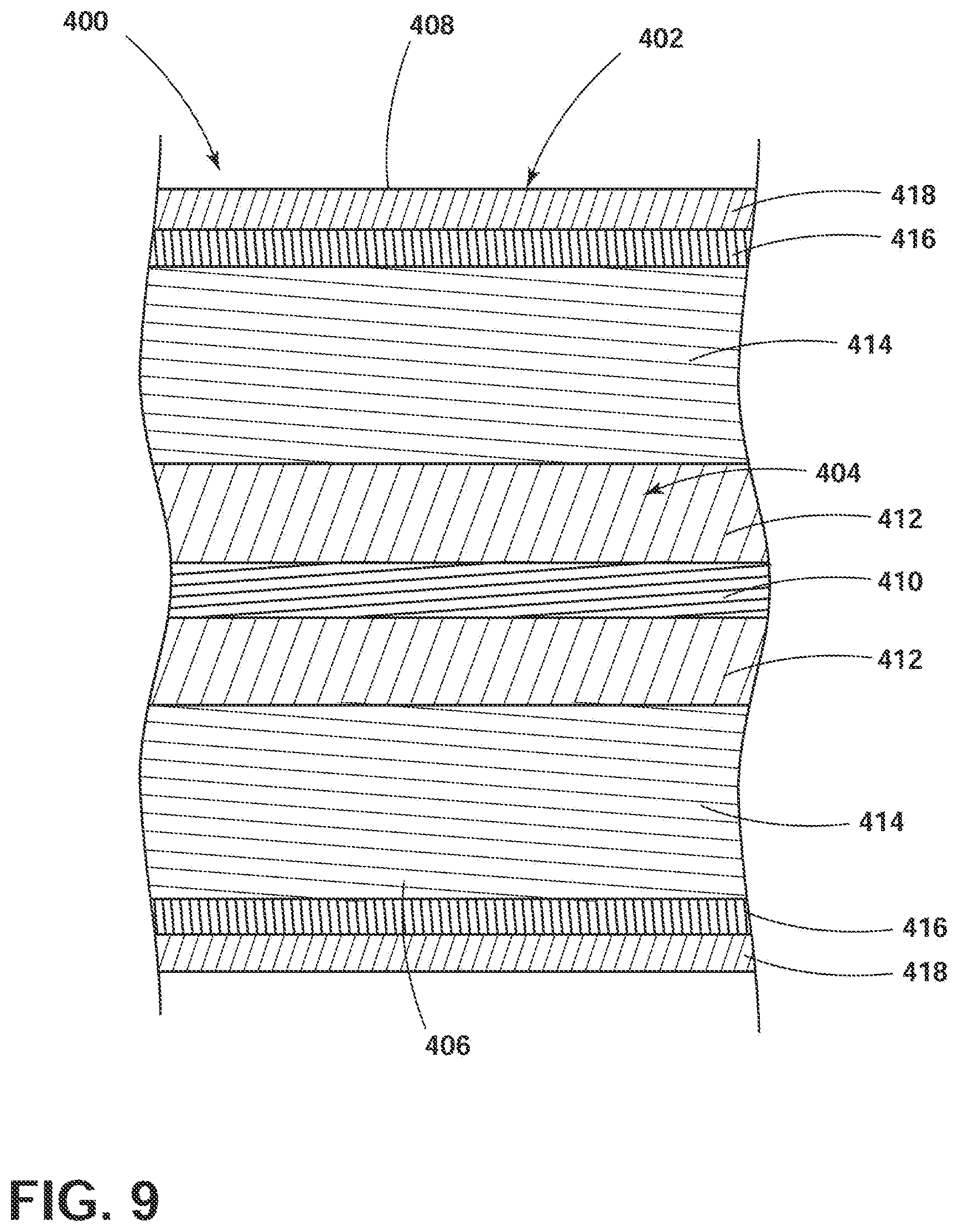 Patent US12448891 Figure 9 – Turbine engine airfoil with a woven core