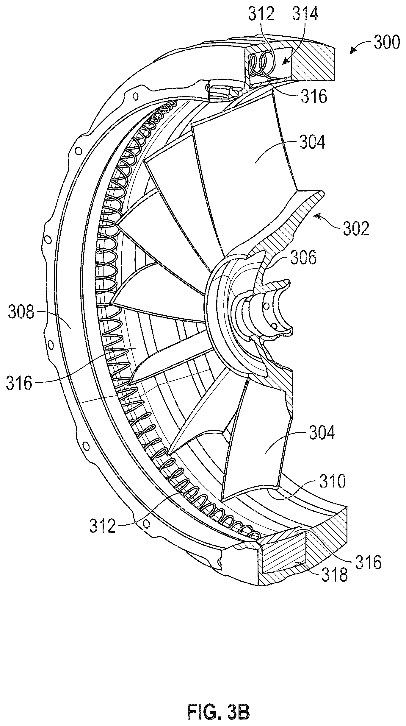 Patent US12448893 Figure 4 – Electromagnetic inducer for gas turbine rotating turbomachinery