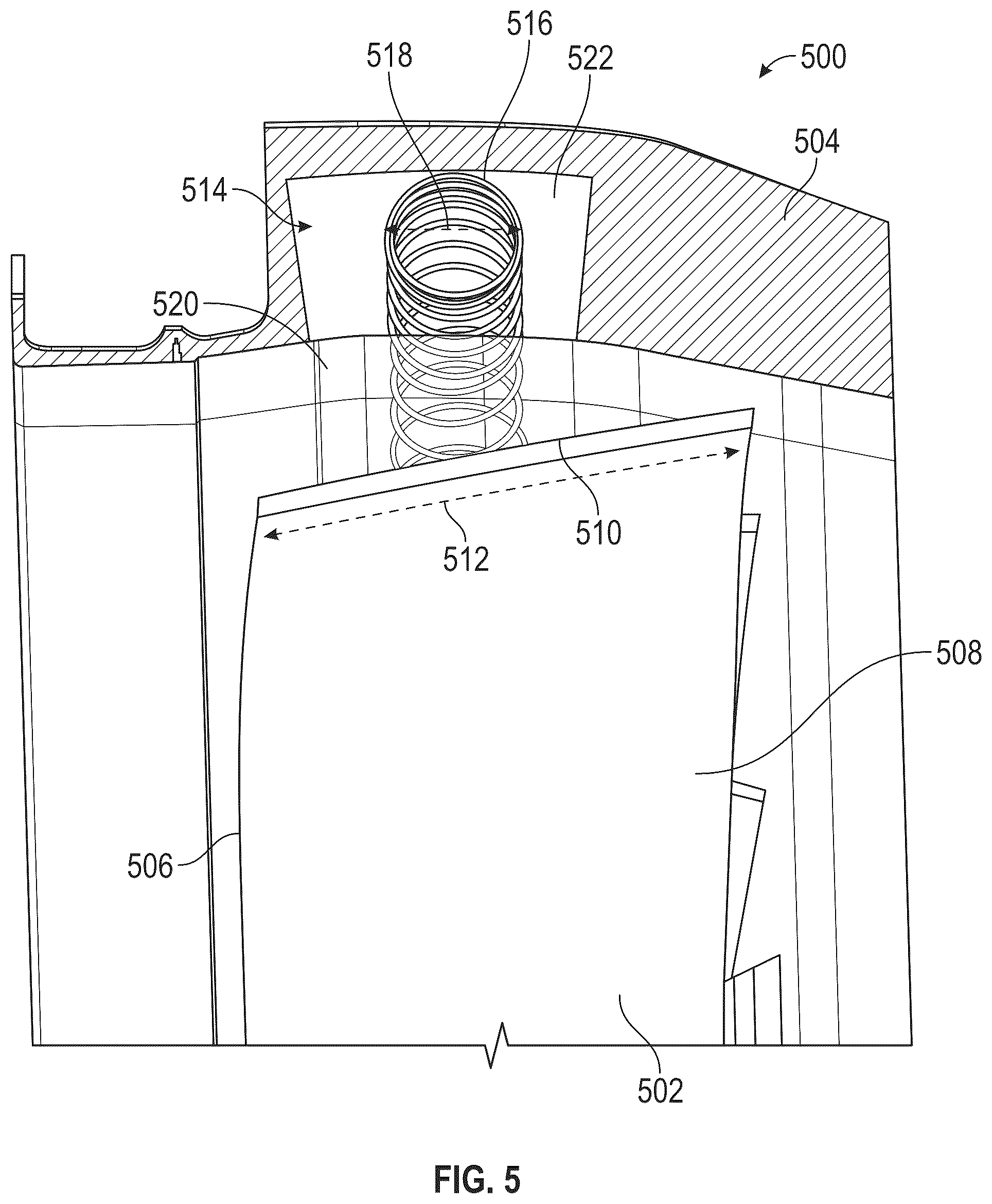 Patent US12448893 Figure 7 – Electromagnetic inducer for gas turbine rotating turbomachinery