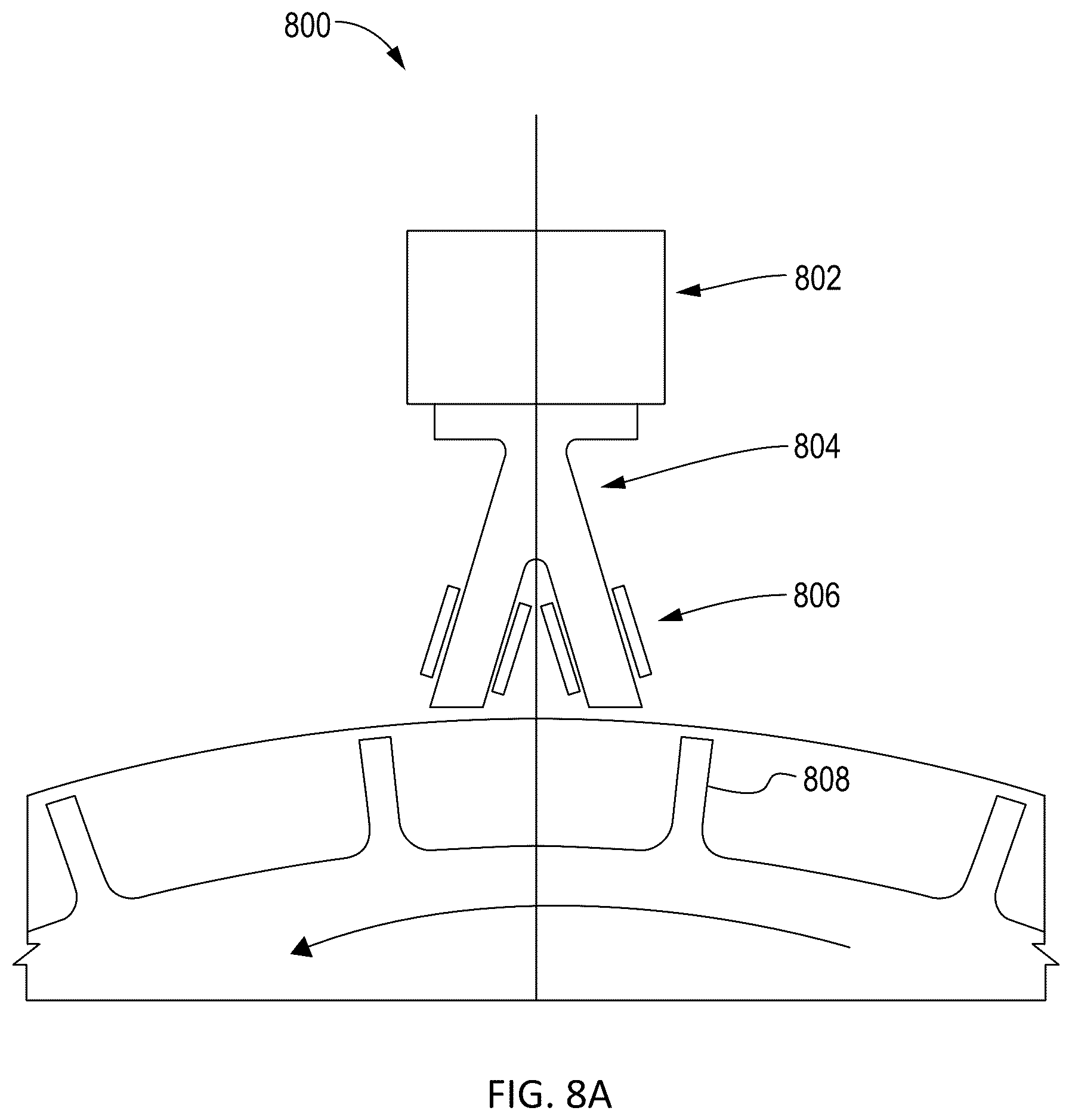 Patent US12448899 Figure 8 – Rotating machine component clearance sensing systems and methods