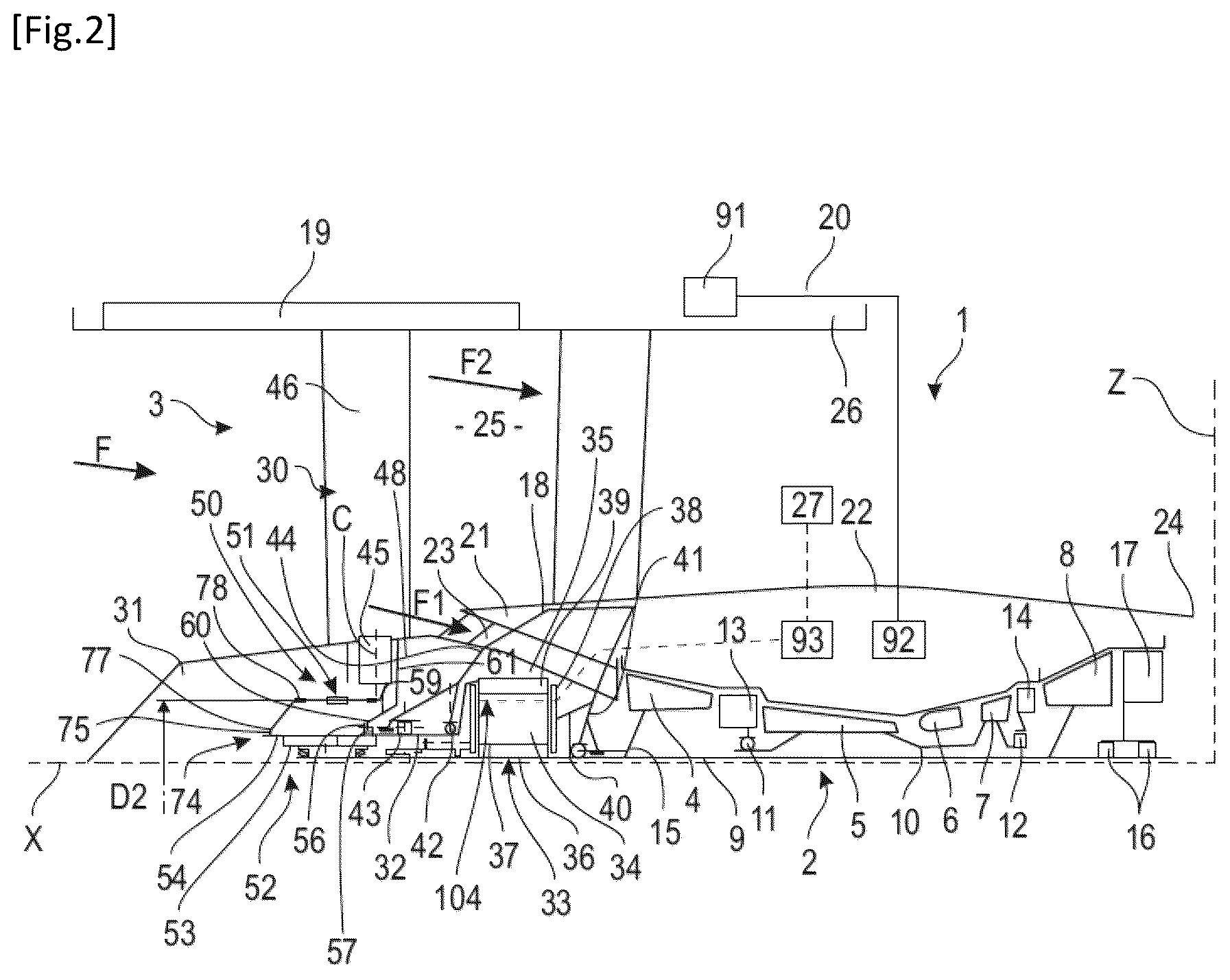Patent US12448902 Figure 2 – Fluid transfer device with hydraulic and mechanical connection means