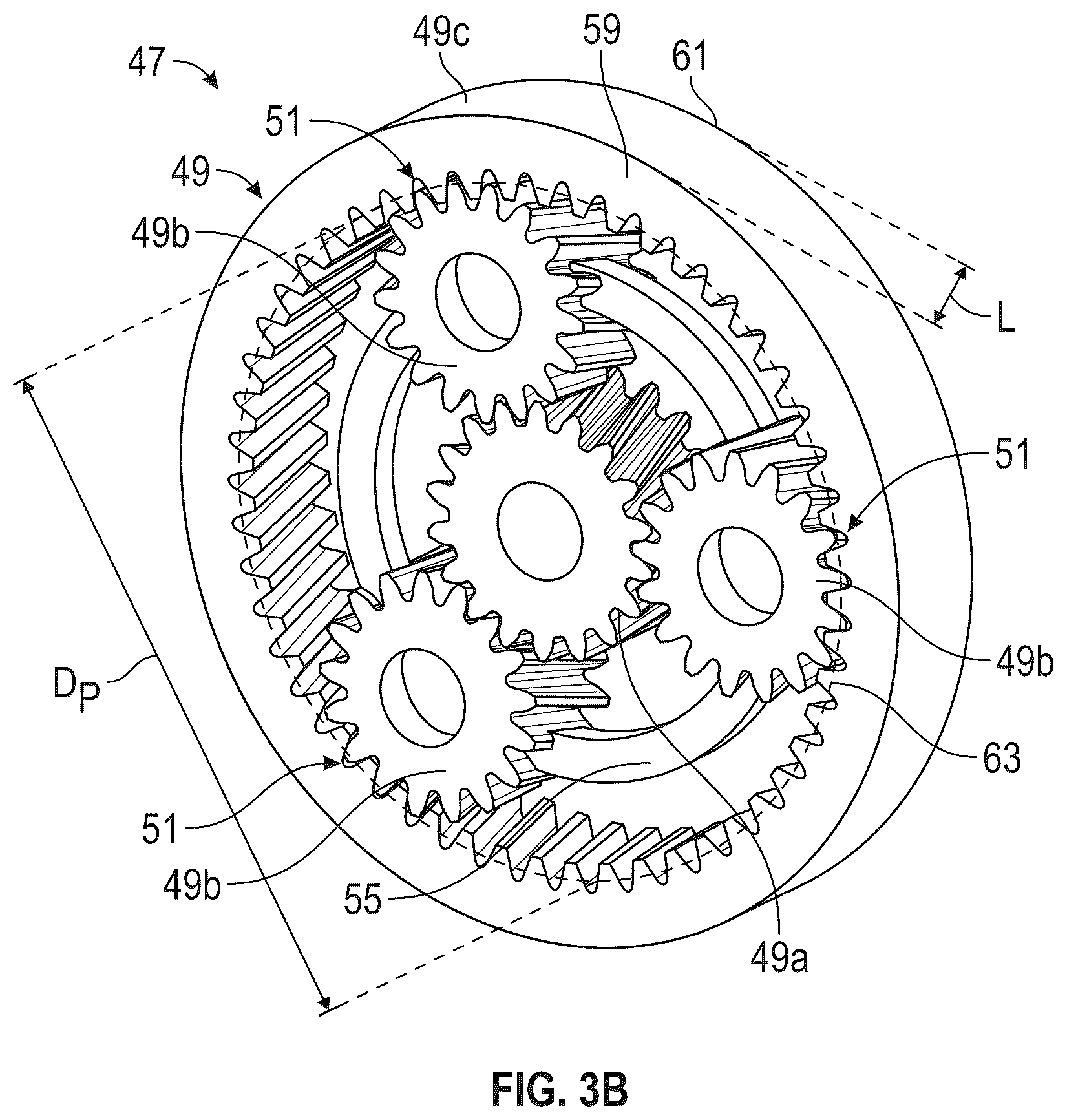 Patent US12448903 Figure 4 – Turbine engine having a lubrication system with a gearbox lubrication system parameter