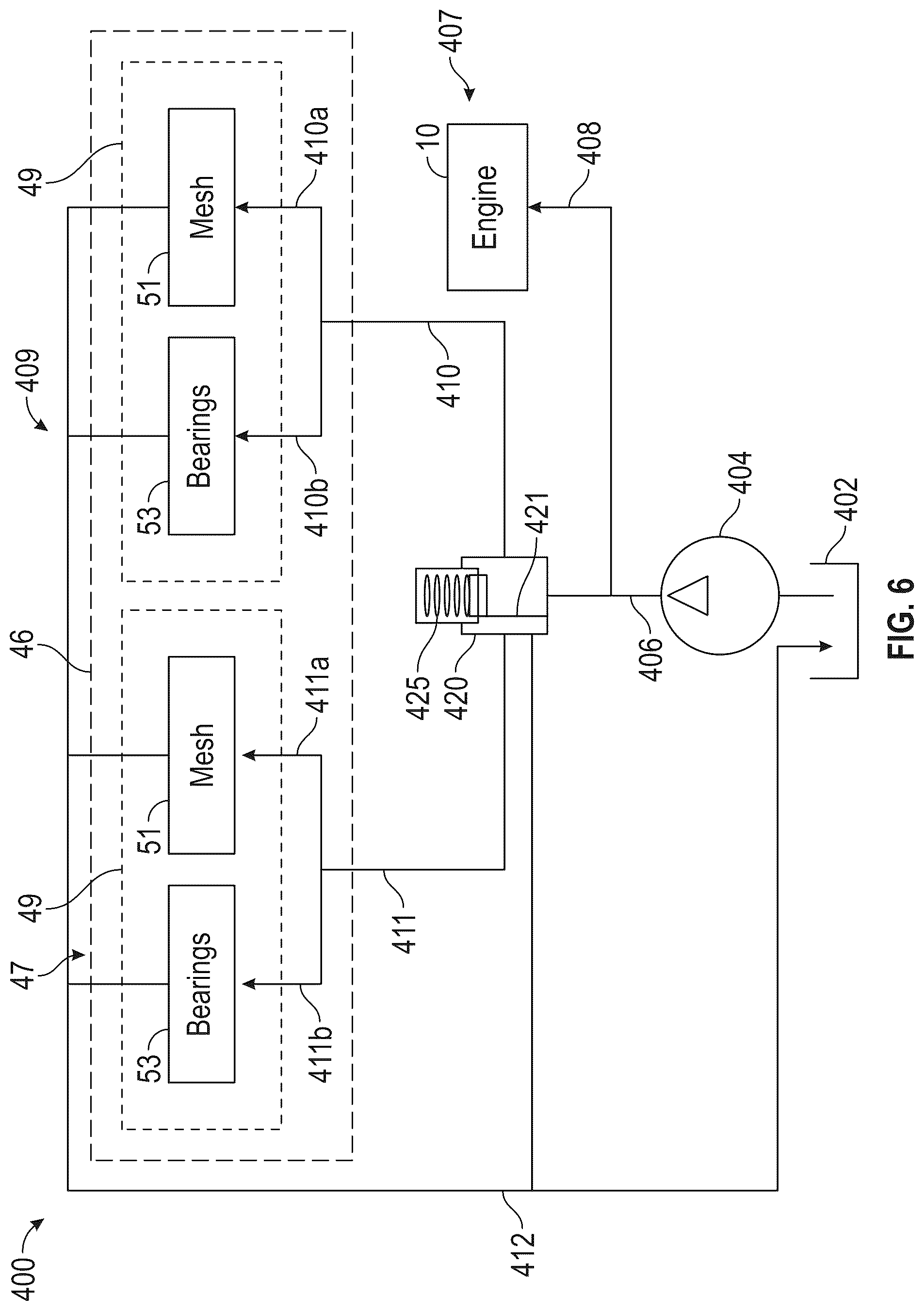 Patent US12448903 Figure 7 – Turbine engine having a lubrication system with a gearbox lubrication system parameter