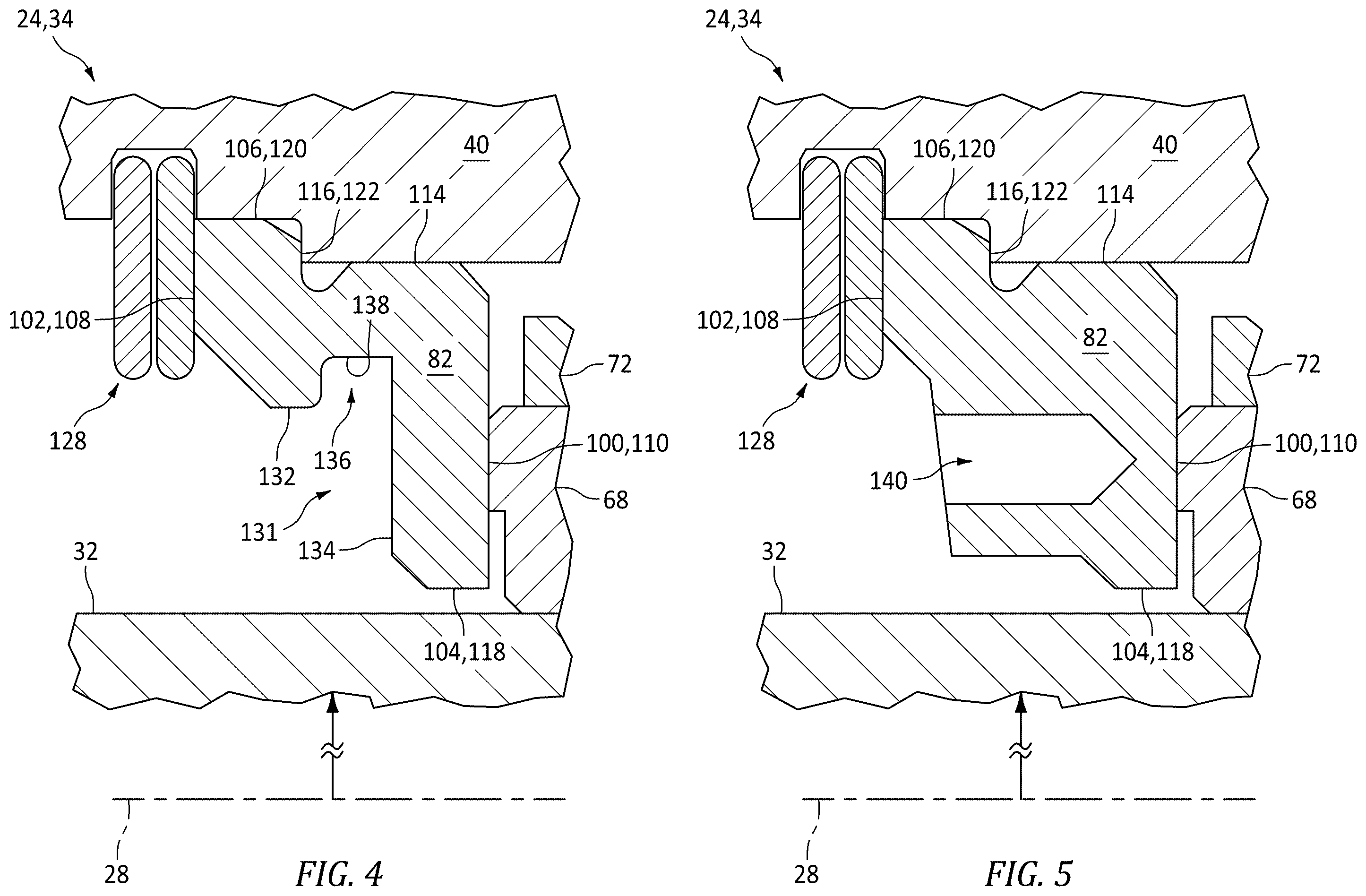 Patent US12448904 Figure 3 – Seal assembly mating plate for aircraft powerplant