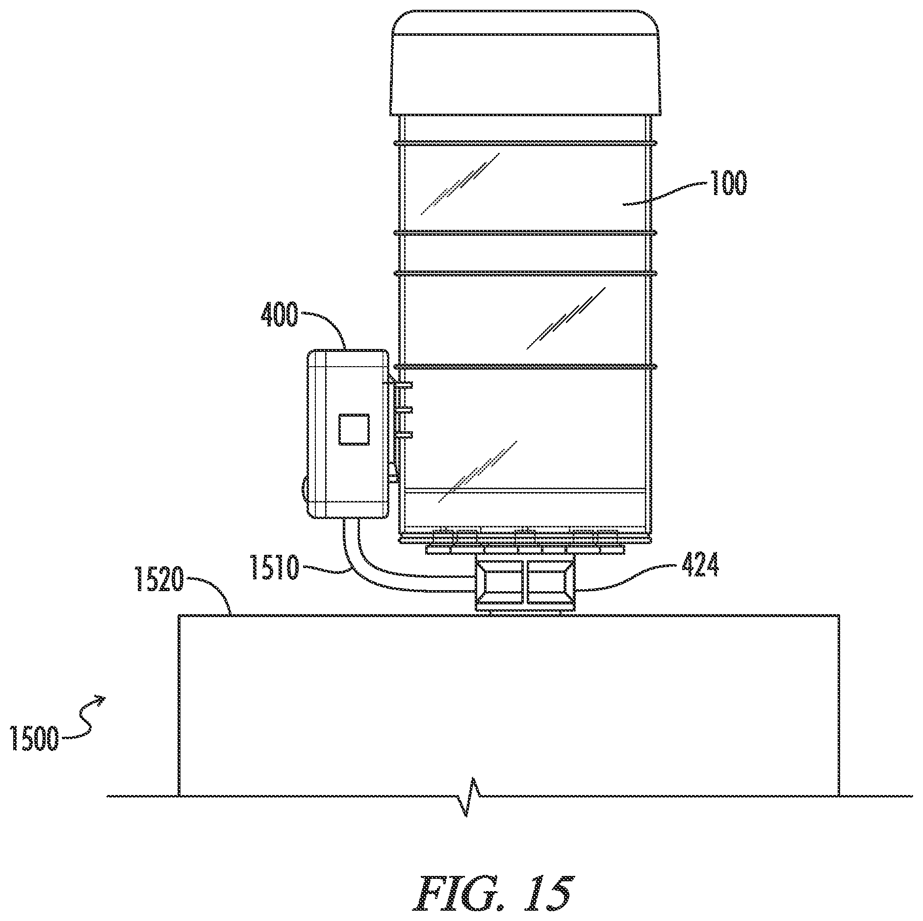 Patent US12448906 Figure 16 – System and apparatus for a diagnostic breather dryer having a coupleable expansion pack