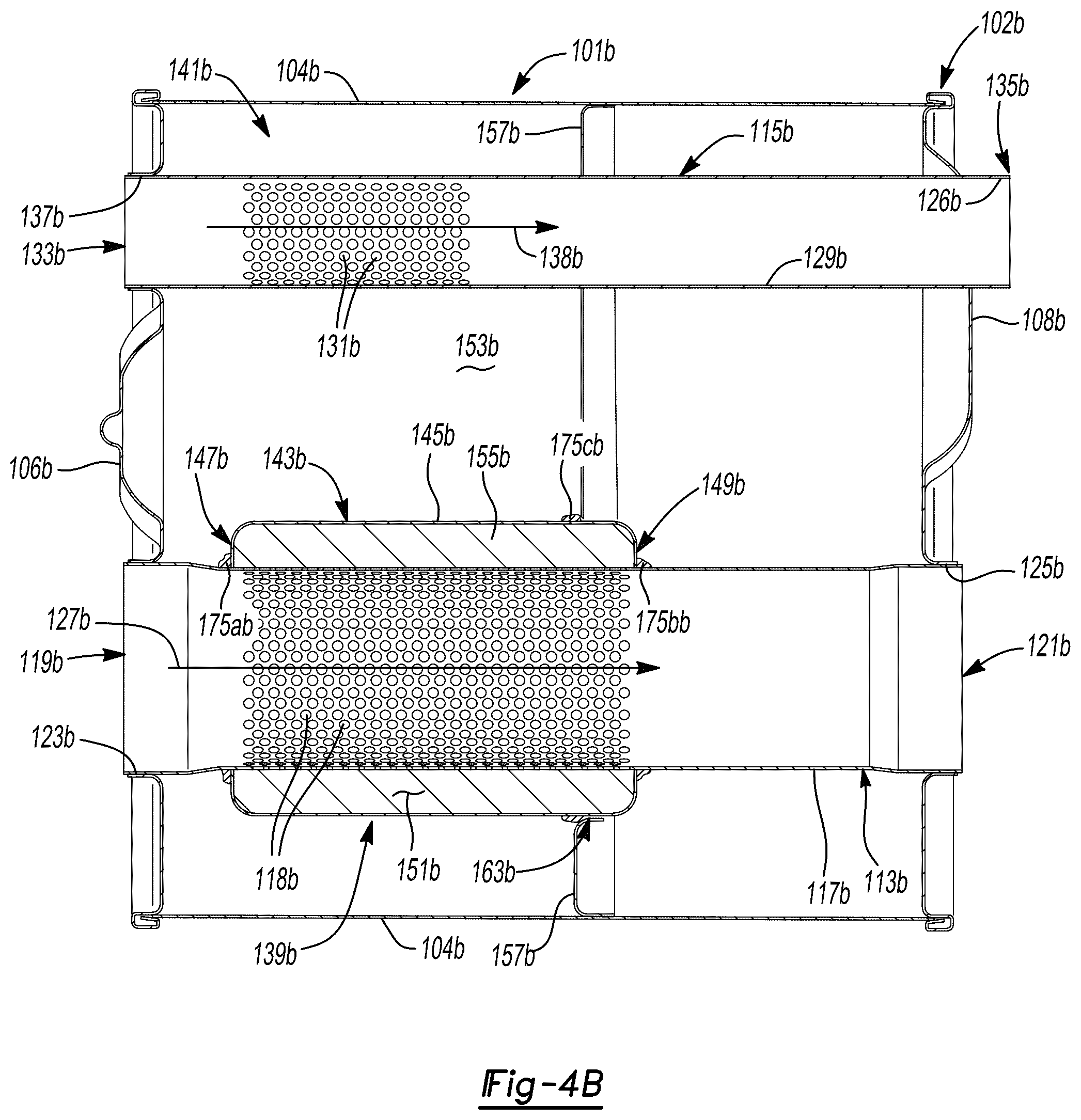 Patent US12448907 Figure 5 – Dual mode muffler