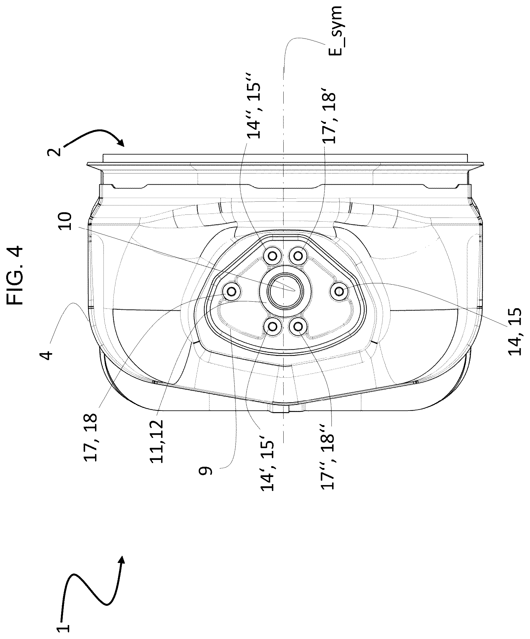 Patent US12448910 Figure 4 – Mixer arrangement for mixing an injection medium injectable by an injector with the exhaust gas of an internal combustion engine