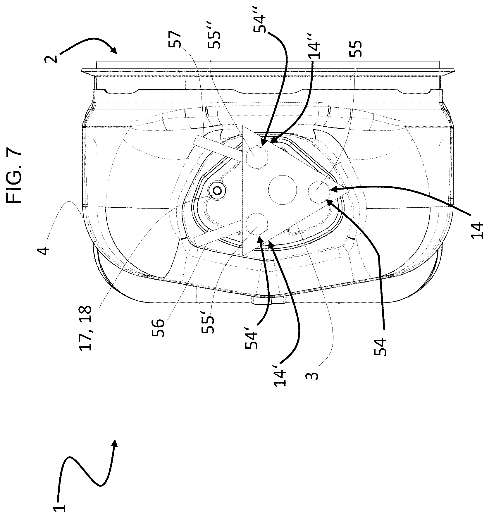 Patent US12448910 Figure 7 – Mixer arrangement for mixing an injection medium injectable by an injector with the exhaust gas of an internal combustion engine