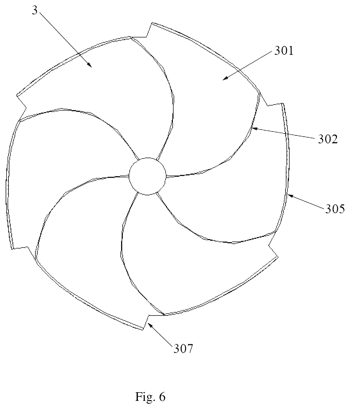 Patent US12448916 Figure 3 – Hydrogen fuel high-speed rotating magnetohydrodynamic power generation device