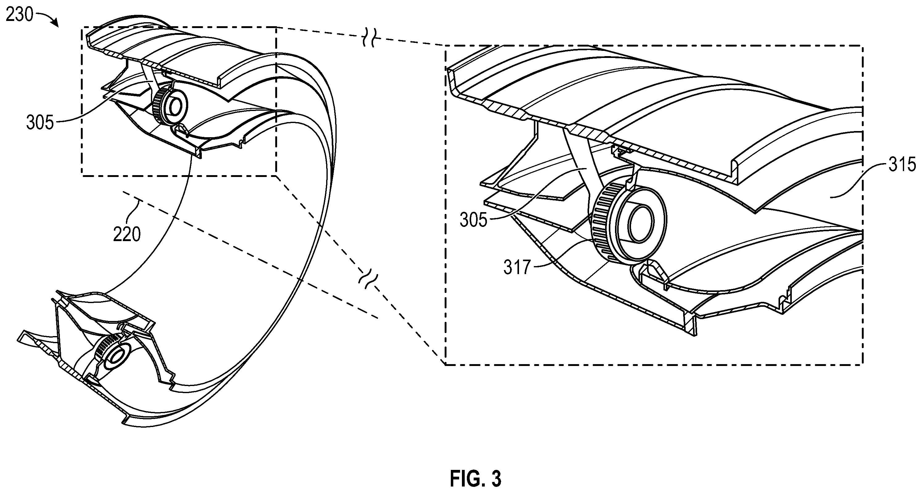 Patent US12448918 Figure 3 – Diffuser with passlets