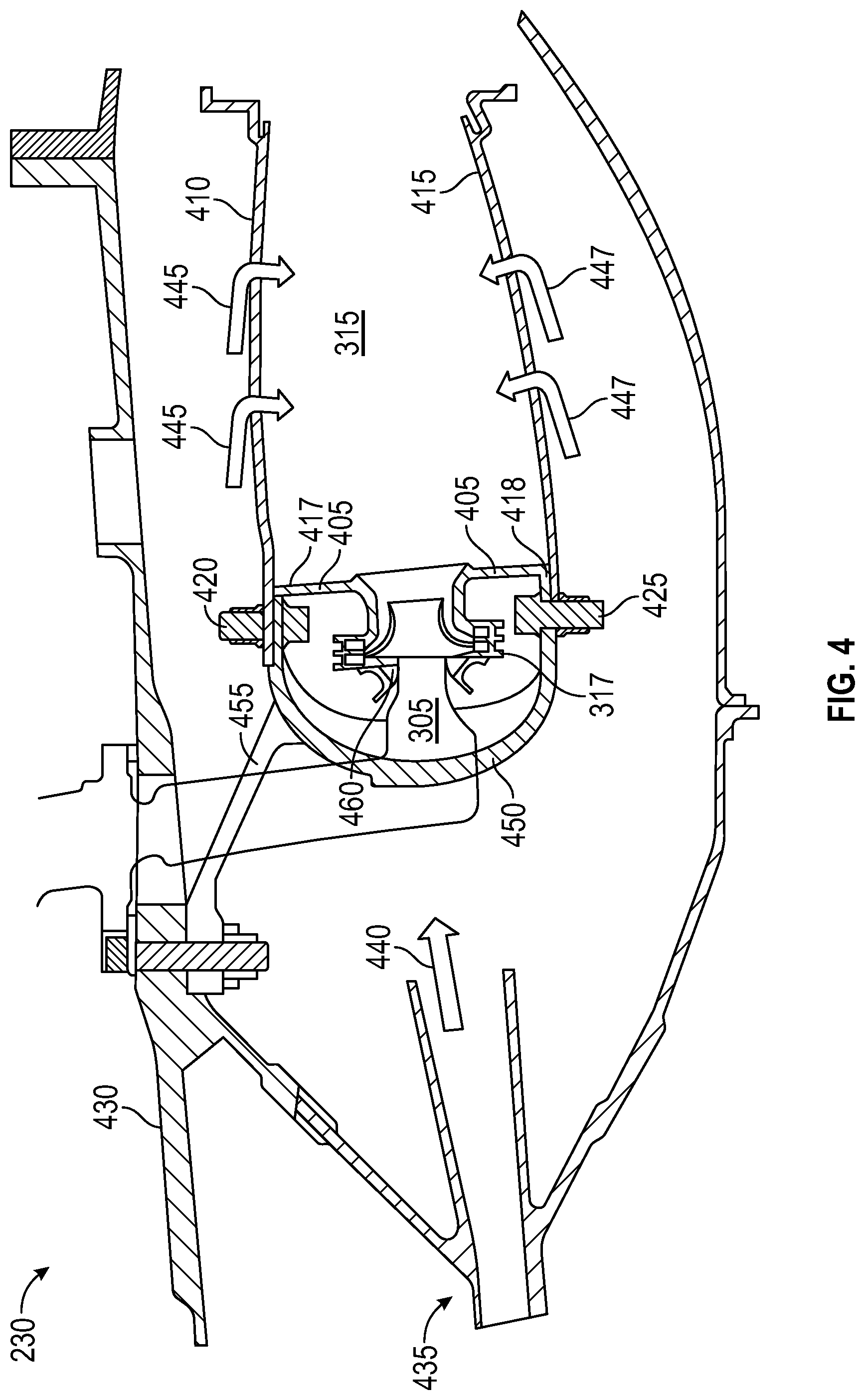 Patent US12448918 Figure 4 – Diffuser with passlets