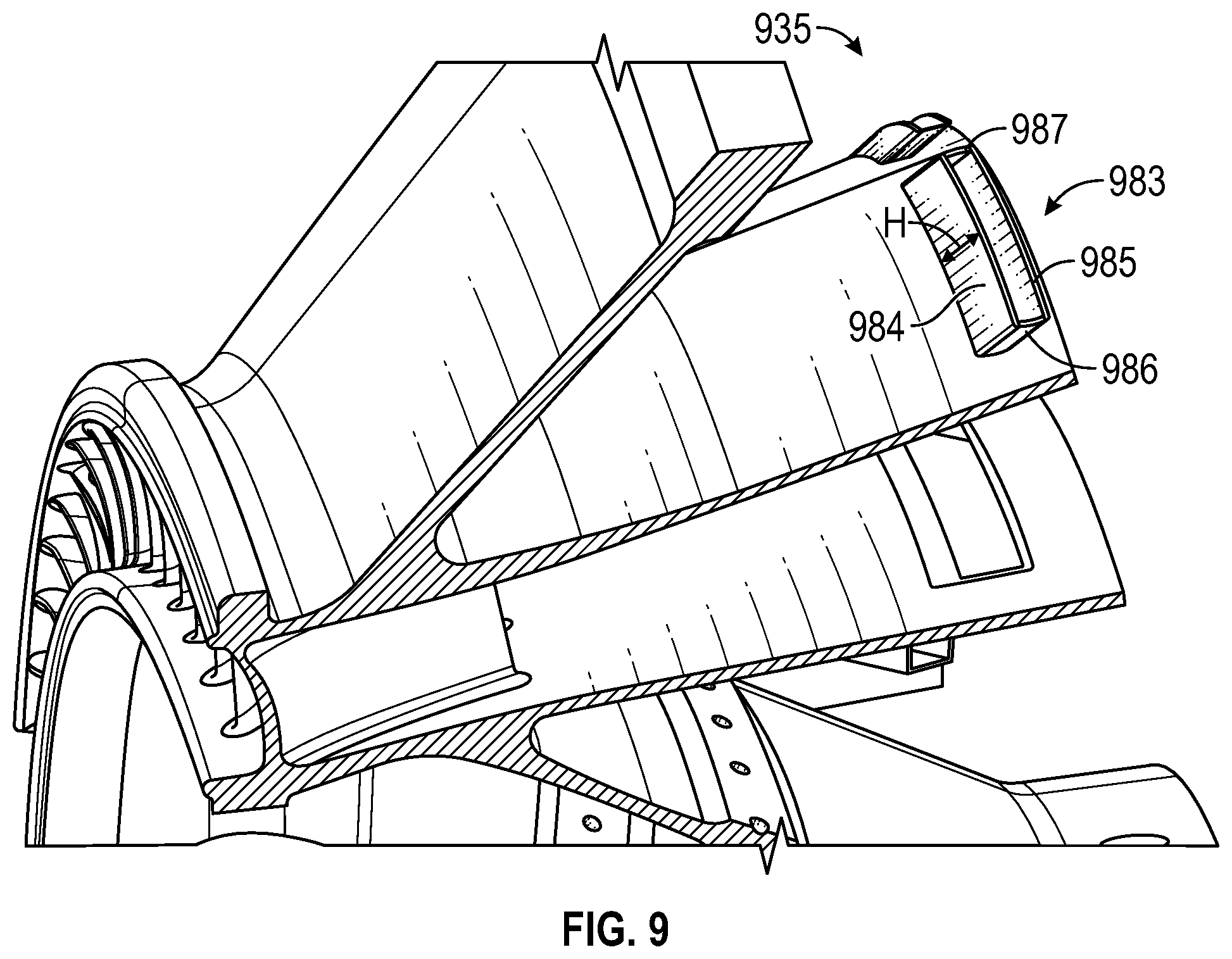 Patent US12448918 Figure 9 – Diffuser with passlets