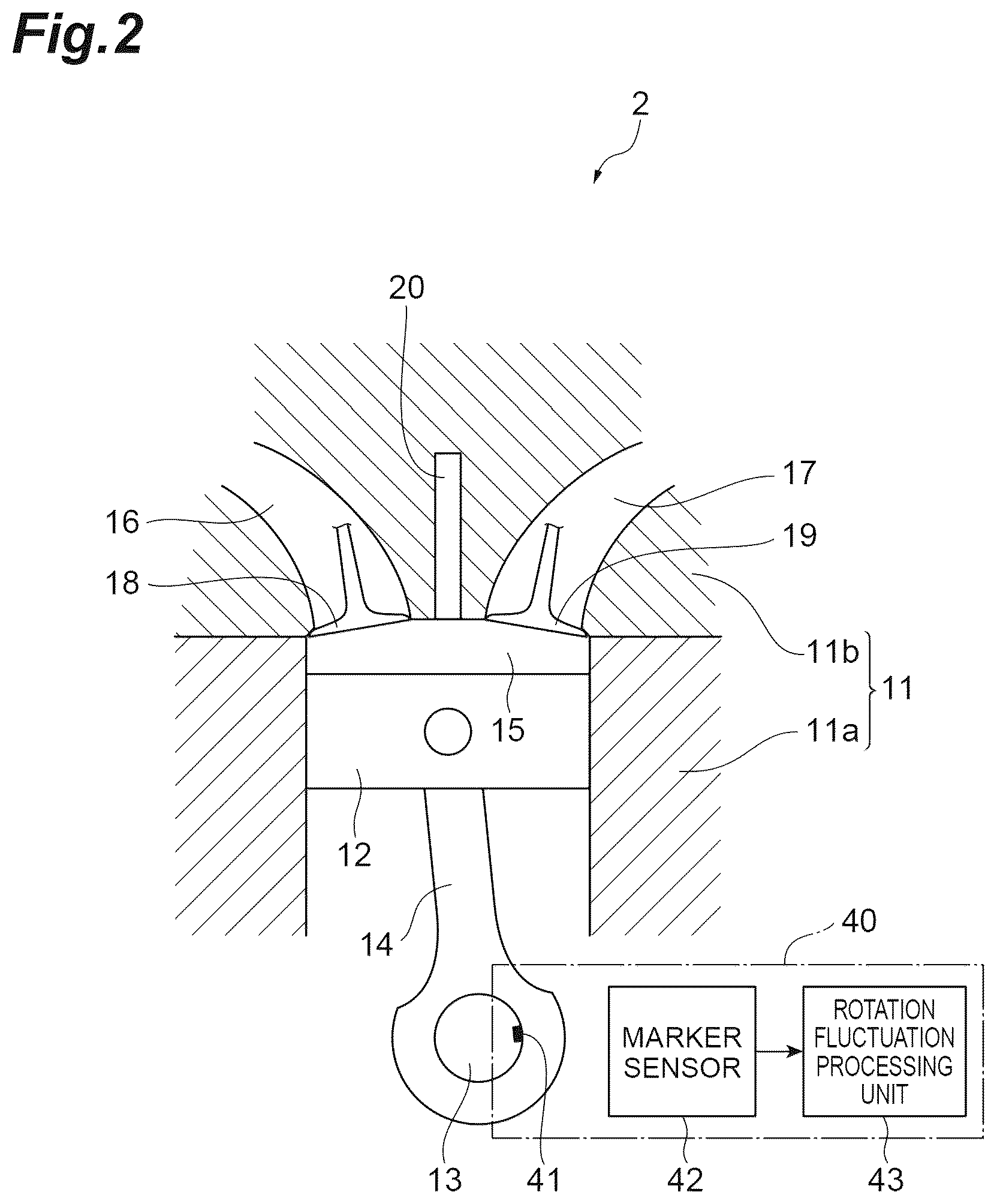 Patent US12448927 Figure 2 – Engine system