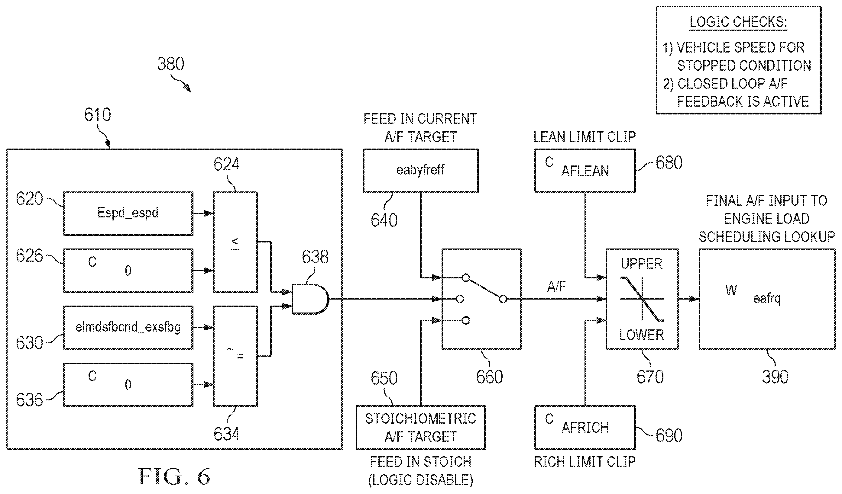 Patent US12448931 Figure 6 – Torque compensation for air/fuel switching