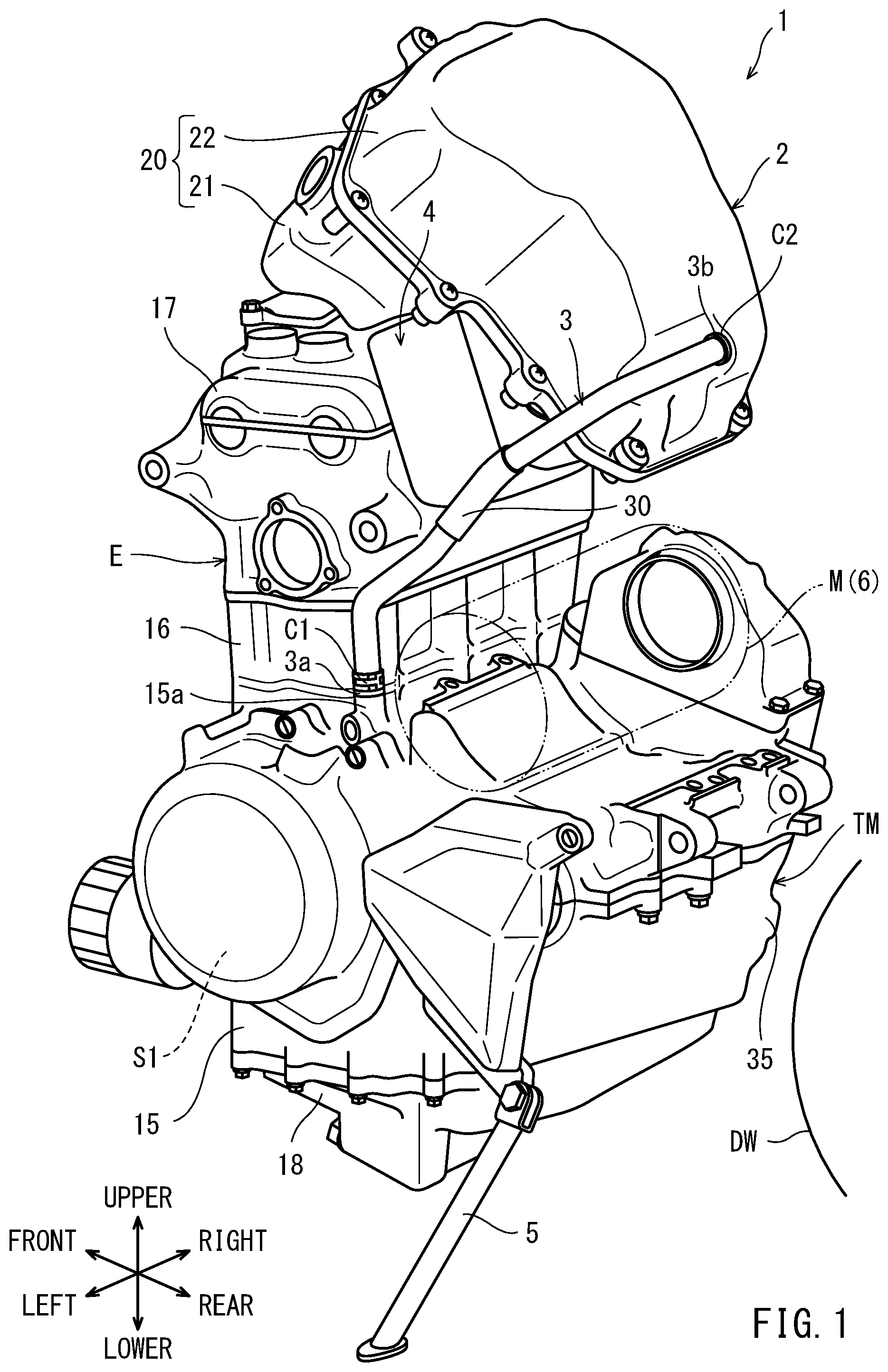 Patent US12448940 — Vehicle — Figure 1