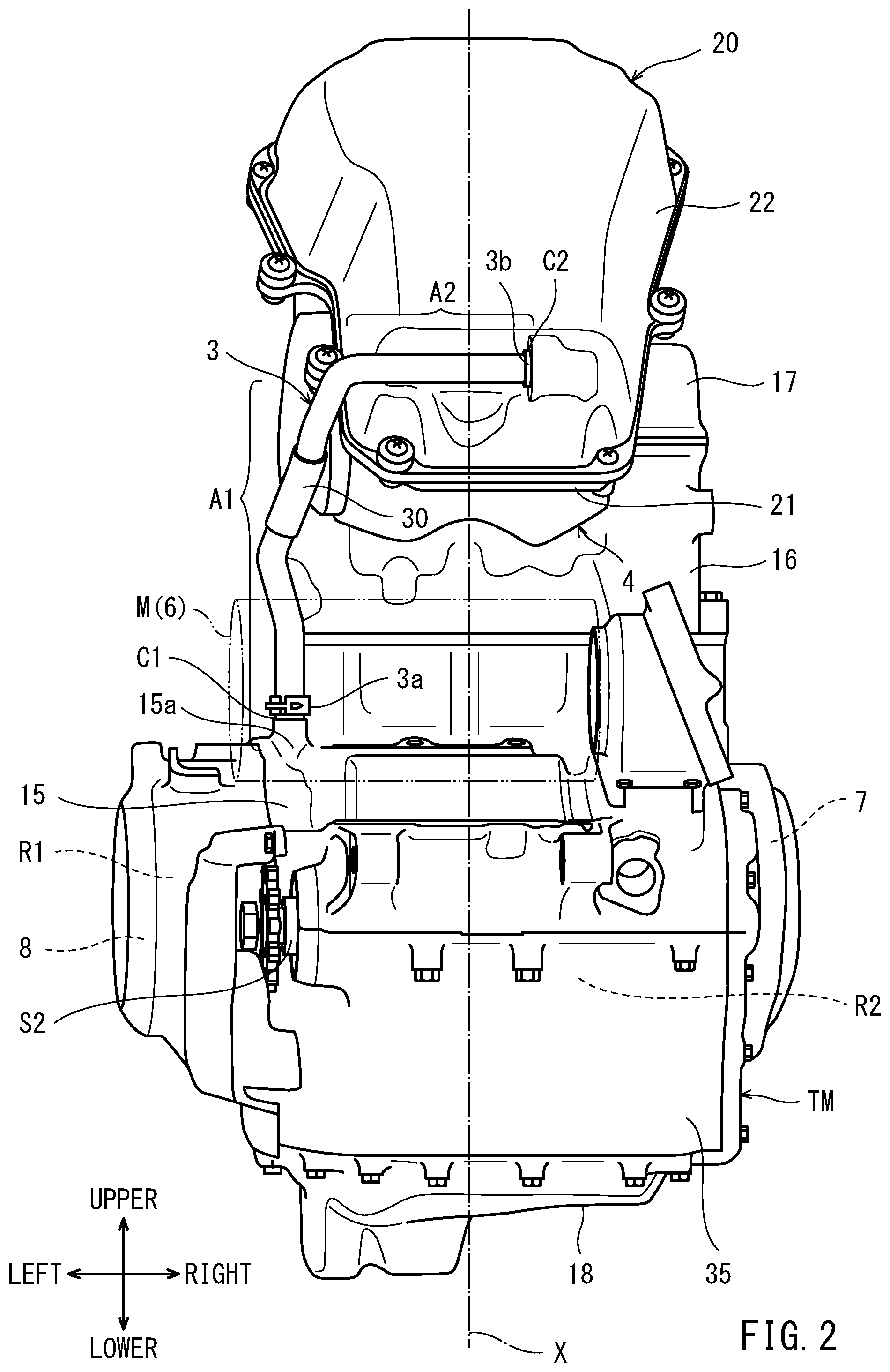 Patent US12448940 Figure 2 – Vehicle