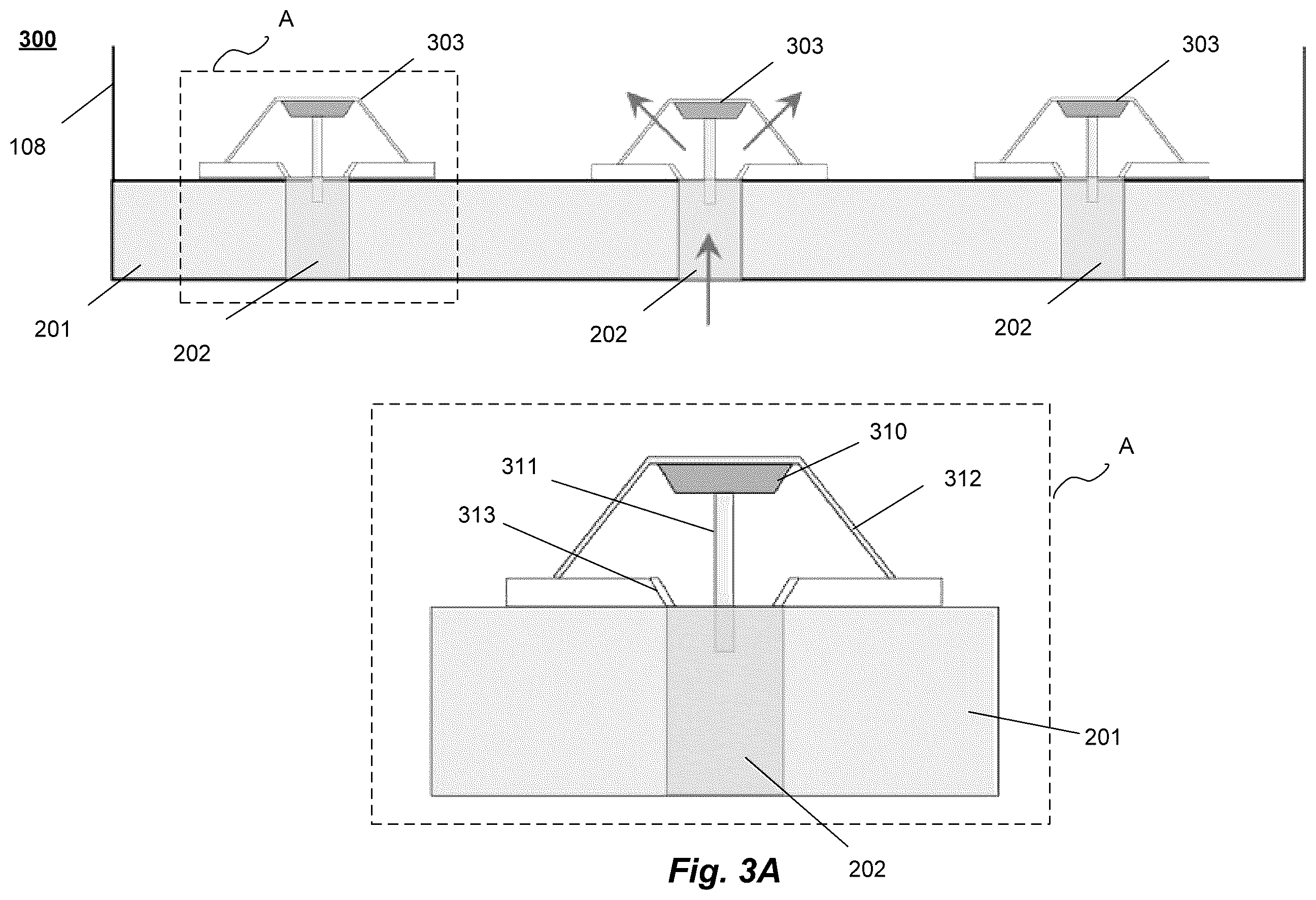 Patent US12448943 Figure 4 – Two-body flexible tether-connected oscillating water column