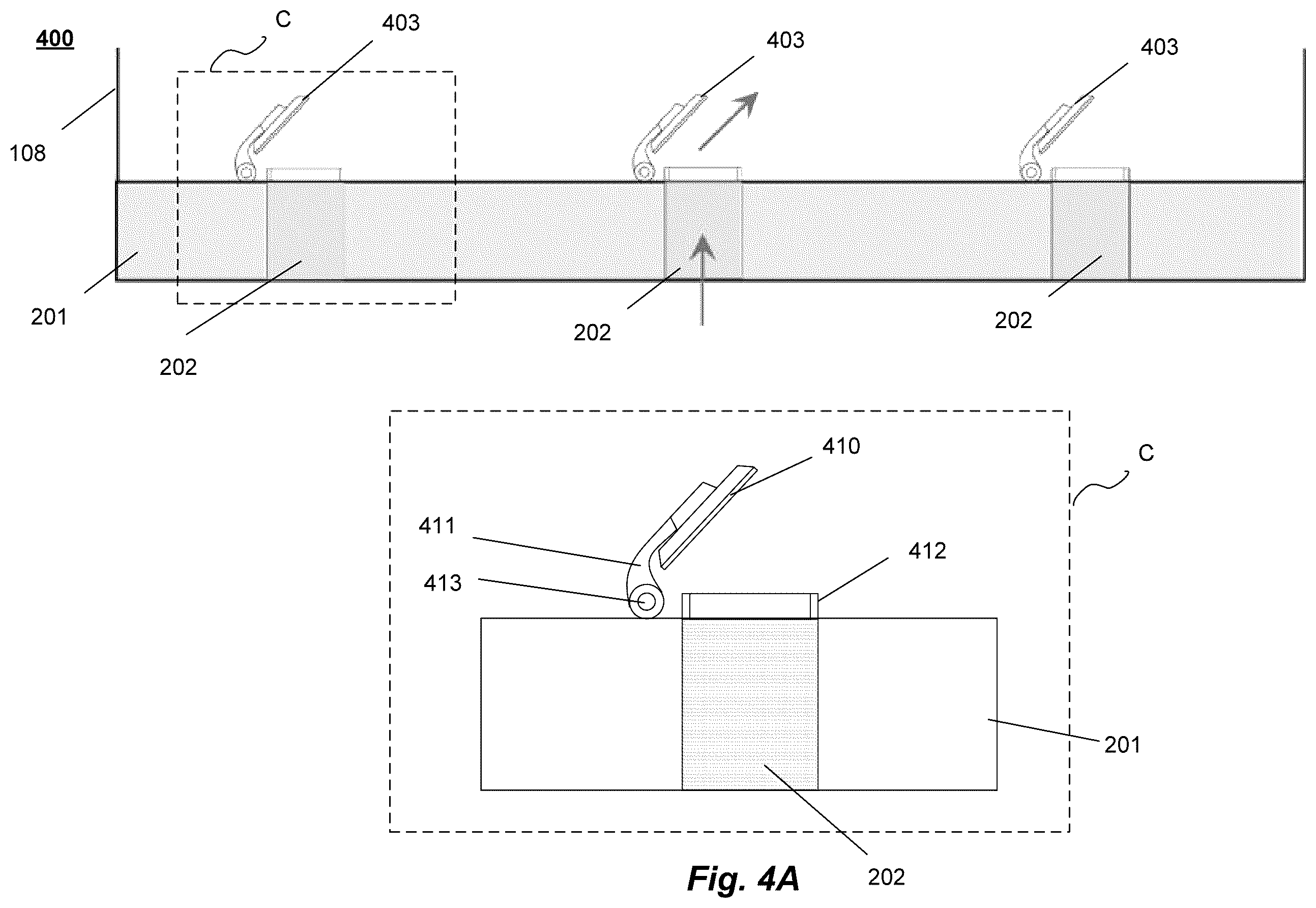 Patent US12448943 Figure 6 – Two-body flexible tether-connected oscillating water column