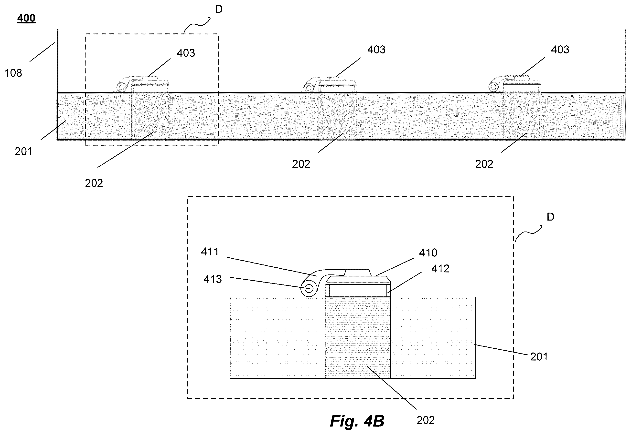 Patent US12448943 Figure 7 – Two-body flexible tether-connected oscillating water column