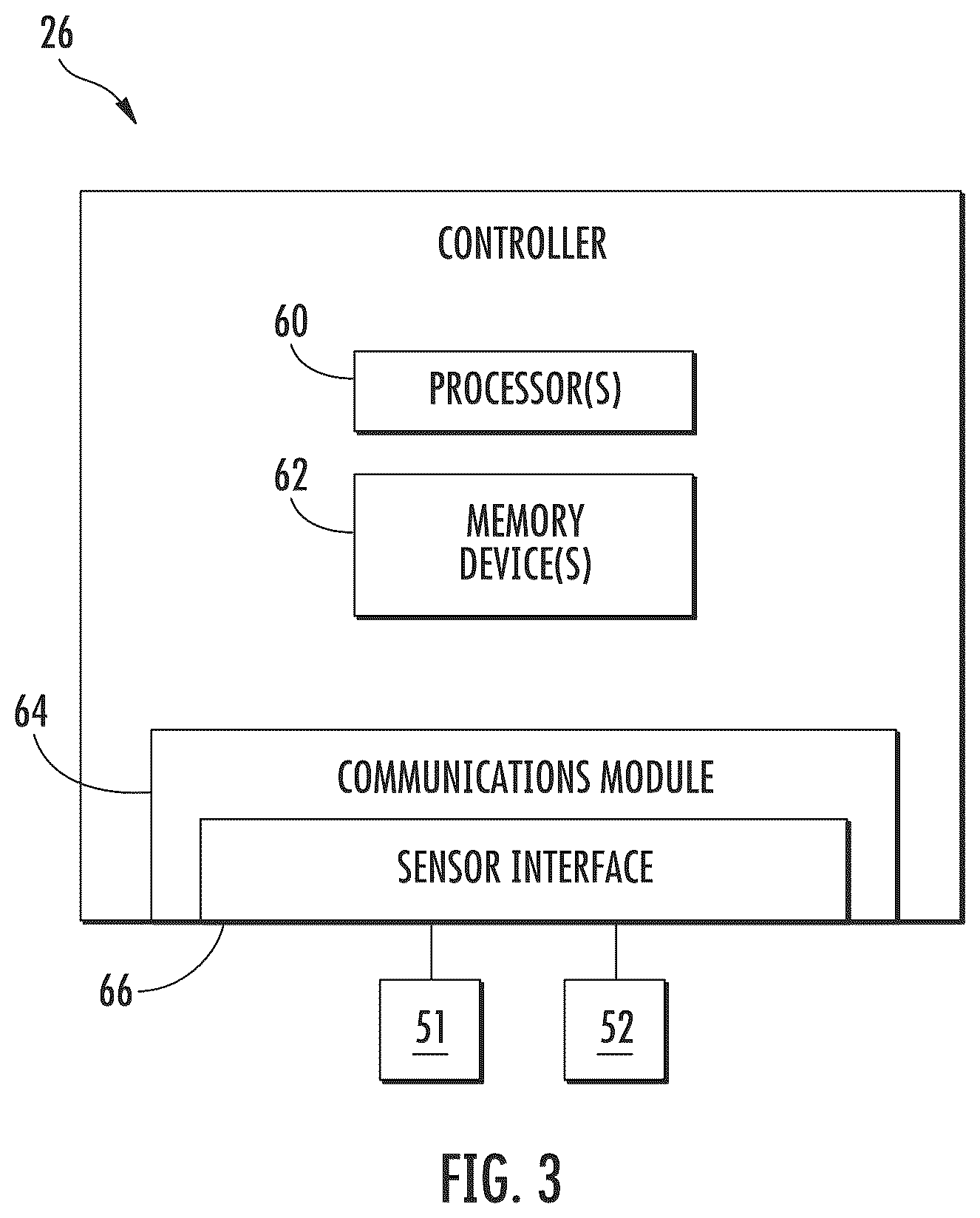 Patent US12448948 Figure 3 – System and method for monitoring vibrations in a drivetrain of a wind turbine